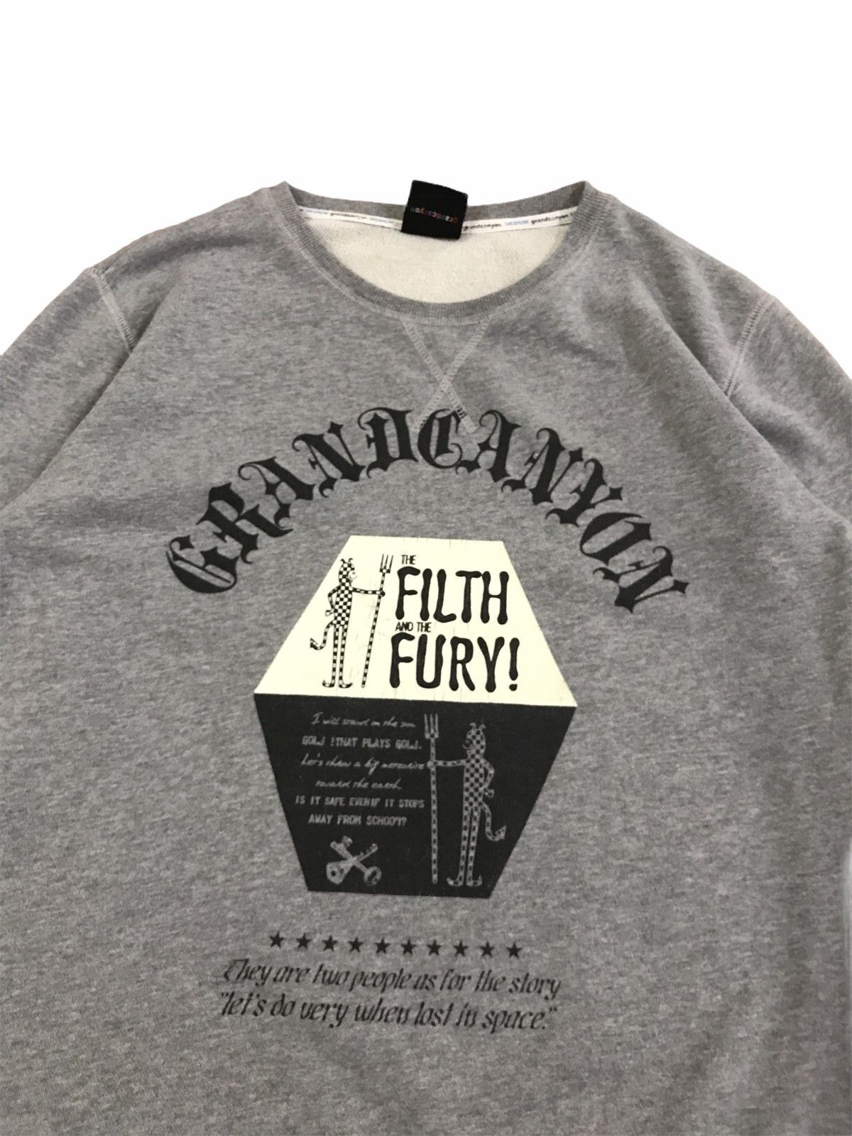 Japanese Brand × Seditionaries Grand Canyon The Filth And The Fury Sweatshirt Size US S / EU 44-46 / 1 - 3 Thumbnail