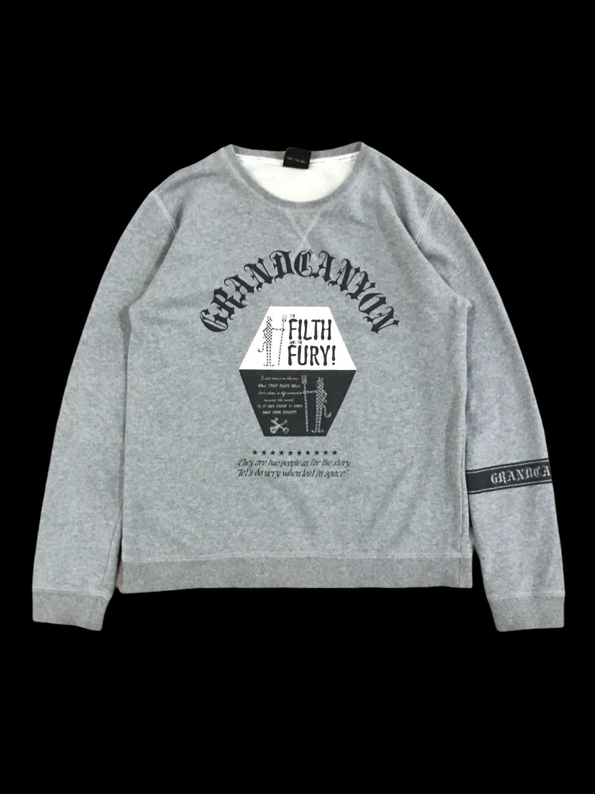 Japanese Brand × Seditionaries Grand Canyon The Filth And The Fury Sweatshirt Size US S / EU 44-46 / 1 - 1 Thumbnail