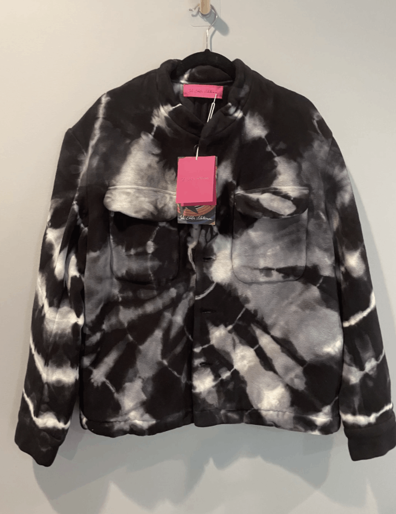 The Elder Statesman BNWT Fleece Tie Dye Jacket Size US L / EU 52-54 / 3 - 8 Thumbnail