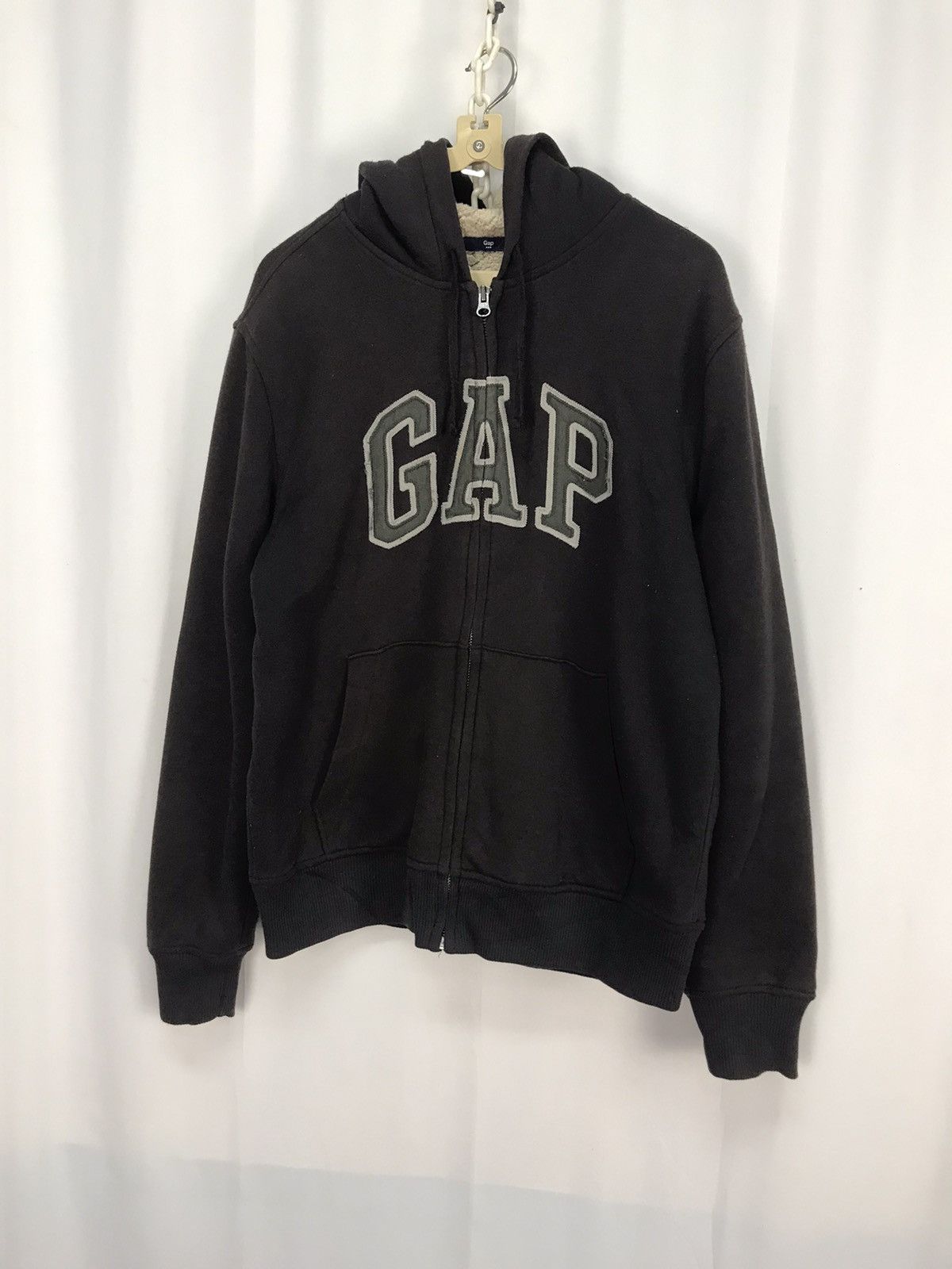 Gap Gap spellout zipper hoodie Size US M / EU 48-50 / 2 - 7 Thumbnail