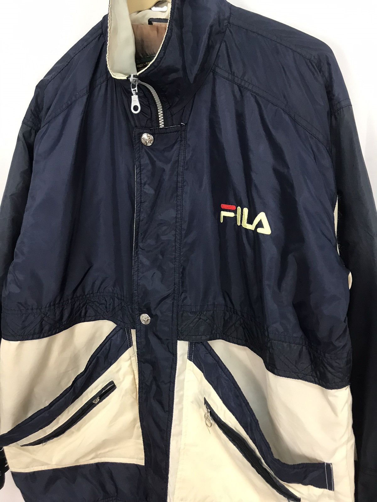 Fila × Vintage Fila spellout zipper jacket Size US M / EU 48-50 / 2 - 4 Thumbnail