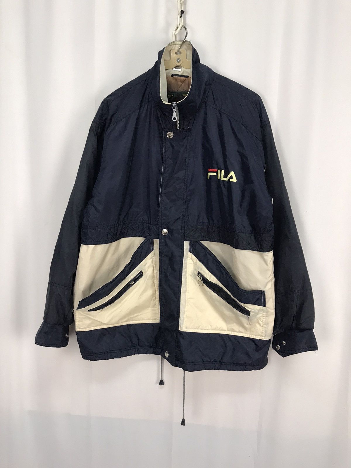 Fila × Vintage Fila spellout zipper jacket Size US M / EU 48-50 / 2 - 5 Thumbnail