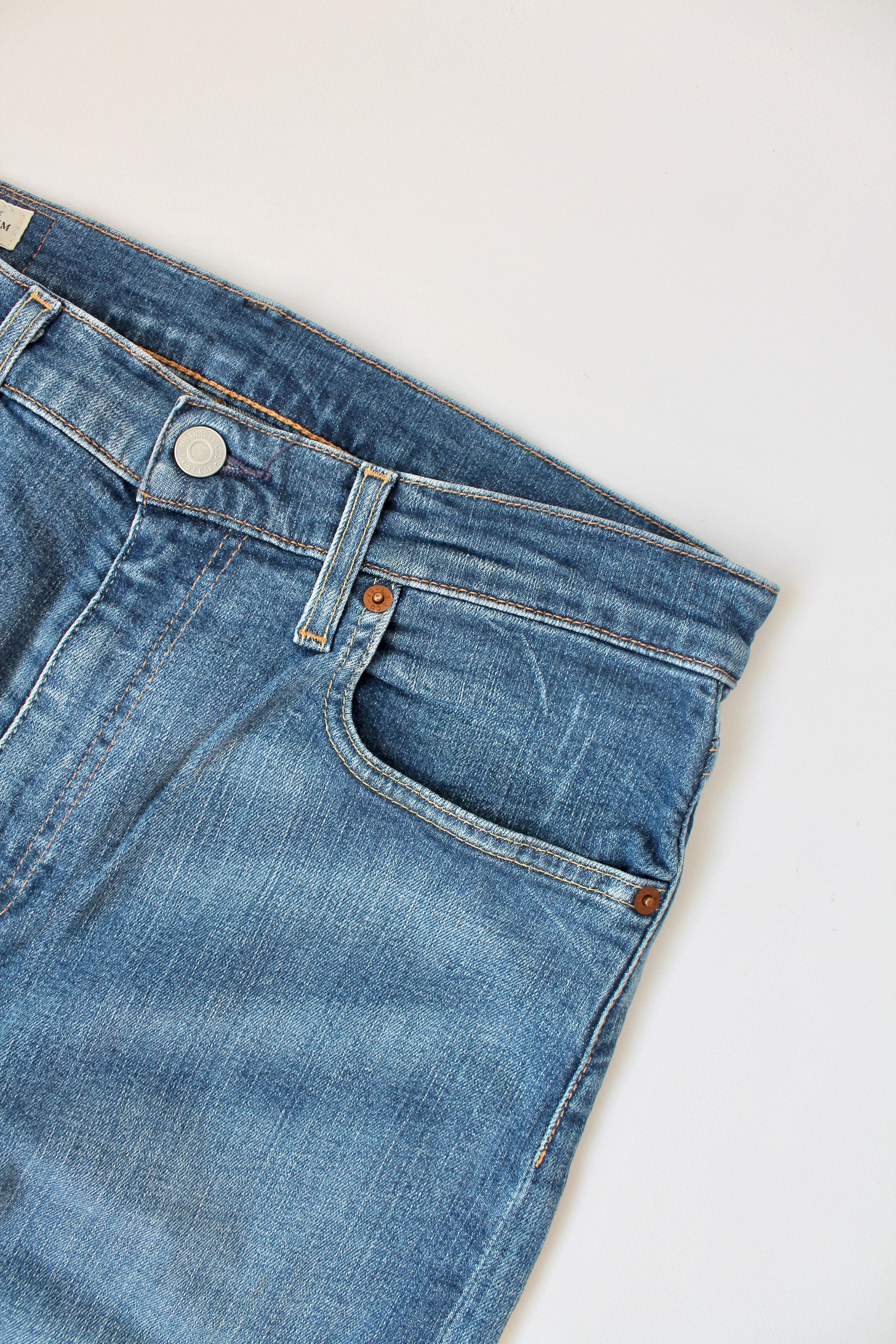 Levi's Levis 512 Premium Slim Taper blue denim Stretch Pants Size US 31 - 4 Thumbnail