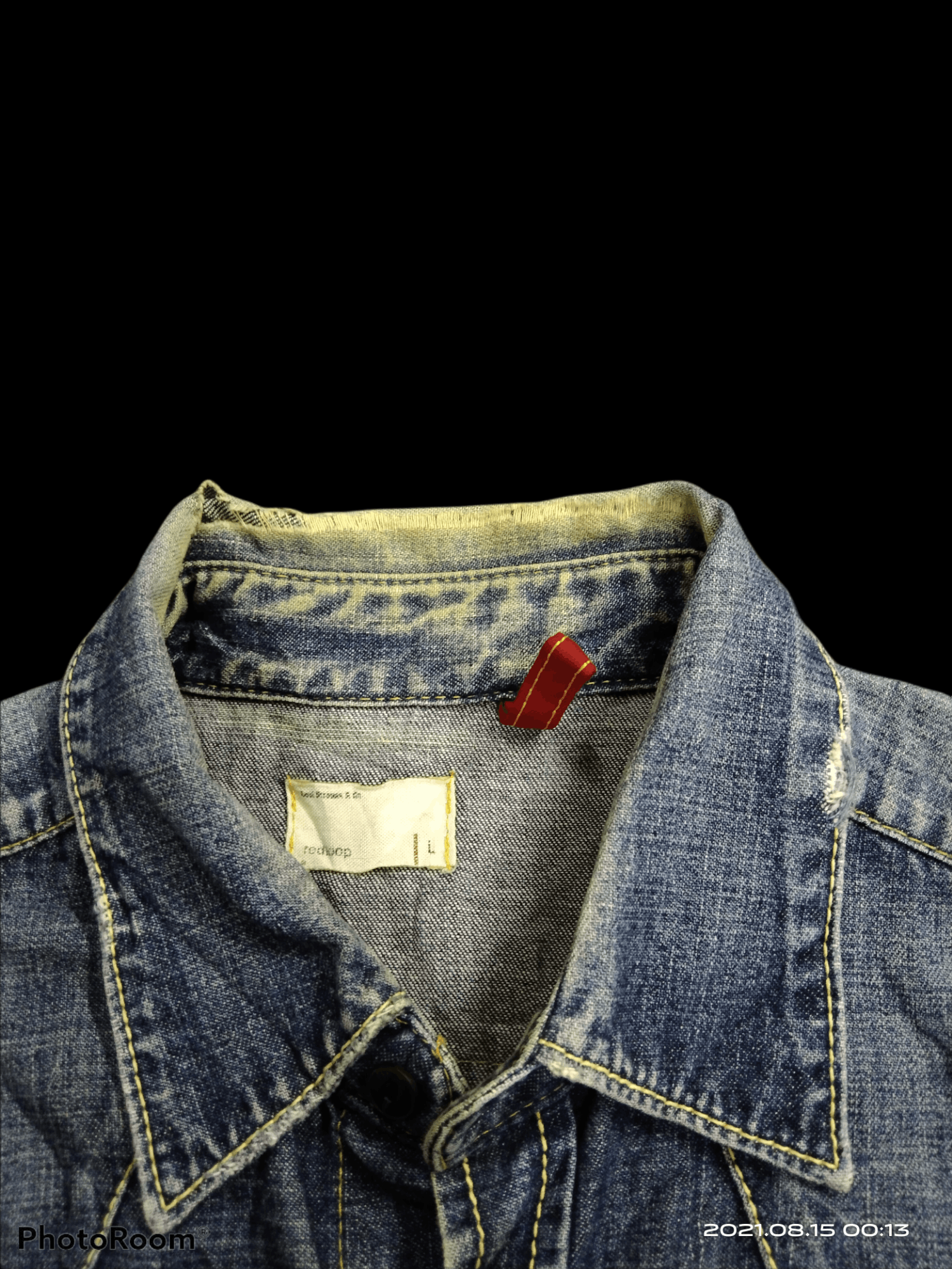 Levi's THRASH LEVIS STONE BUTTON UP DENIM SHIRT Size US M / EU 48-50 / 2 - 6 Thumbnail