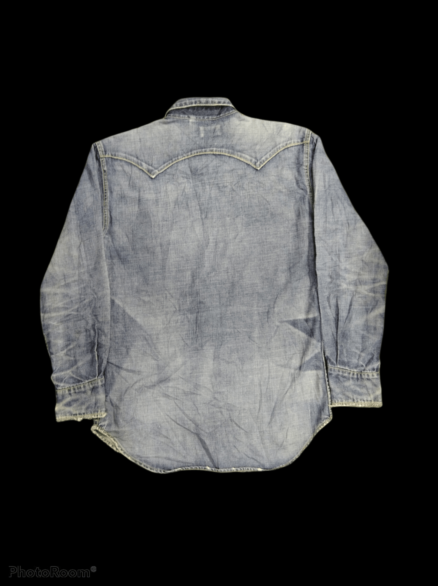 Levi's THRASH LEVIS STONE BUTTON UP DENIM SHIRT Size US M / EU 48-50 / 2 - 2 Thumbnail