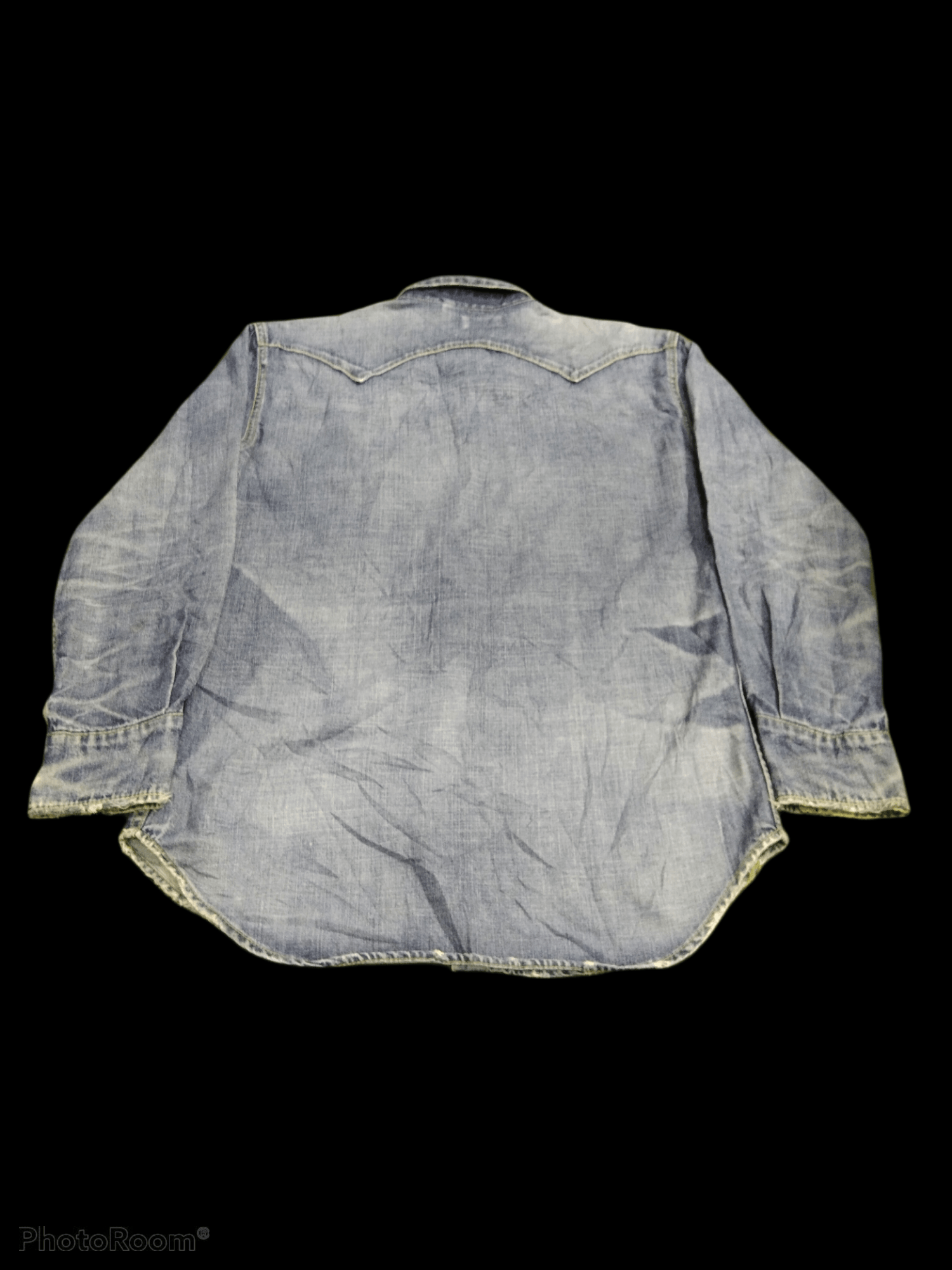 Levi's THRASH LEVIS STONE BUTTON UP DENIM SHIRT Size US M / EU 48-50 / 2 - 4 Thumbnail
