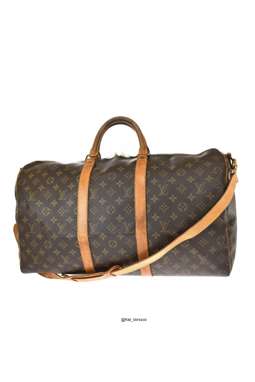 Louis Vuitton Keepall 50 Bandouliere Duffle Bag Size ONE SIZE - 1 Thumbnail