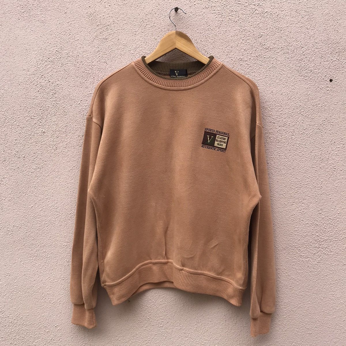 Claudio Valentino BOX paris crewneck jumper embroidered