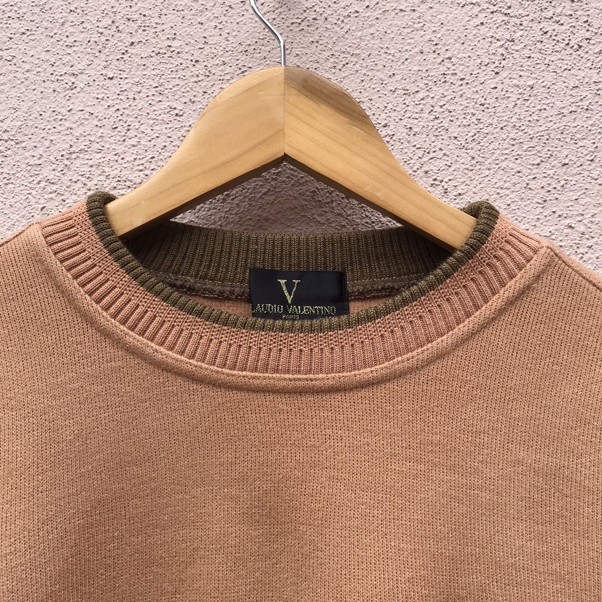 Japanese Brand Claudio Valentino BOX paris crewneck jumper embroidered Size US M / EU 48-50 / 2 - 3 Thumbnail