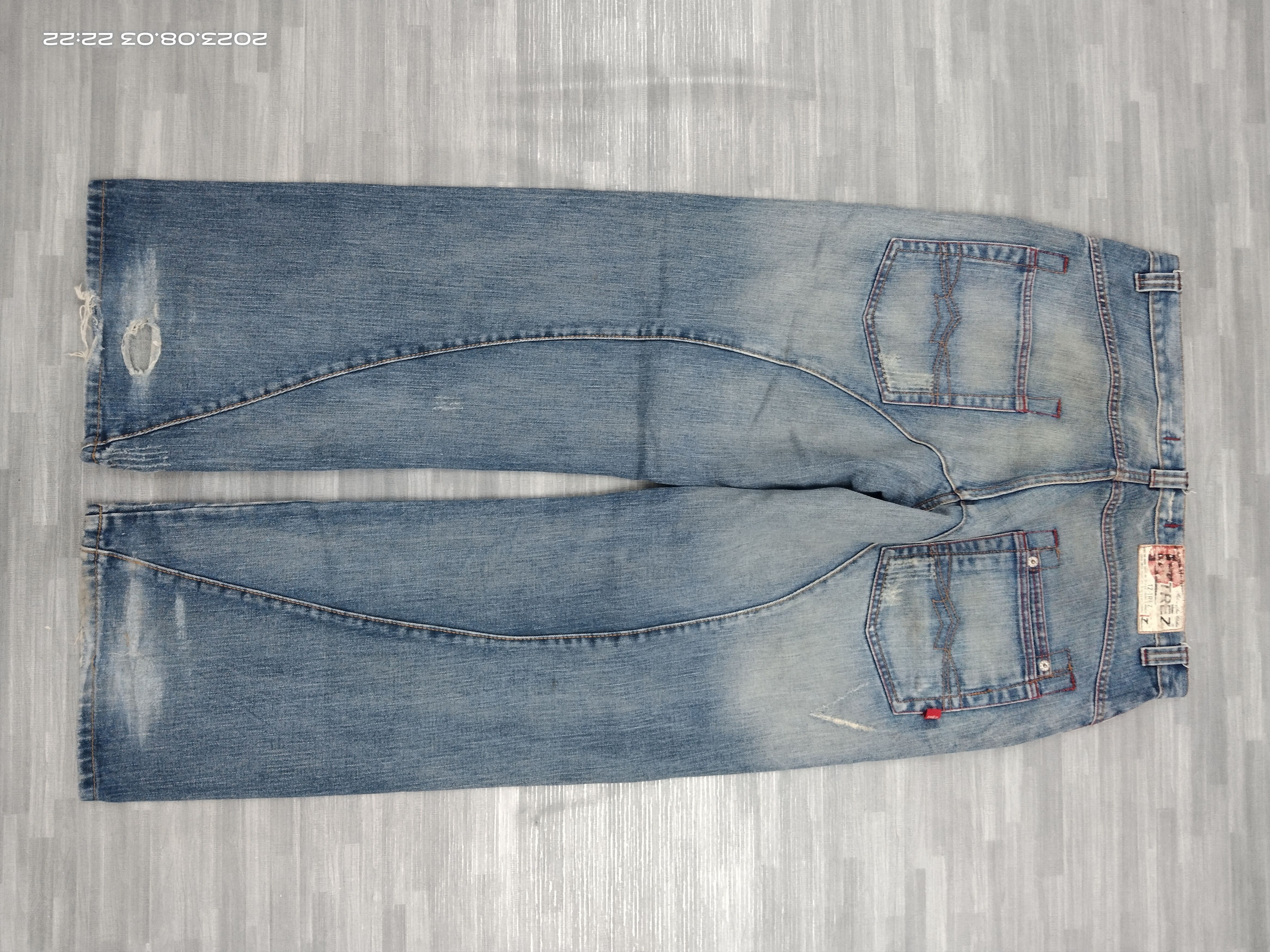 Other TWIST SICK BAGGY TZ TREZ DENIM PANTS Size US 34 / EU 50 - 3 Thumbnail