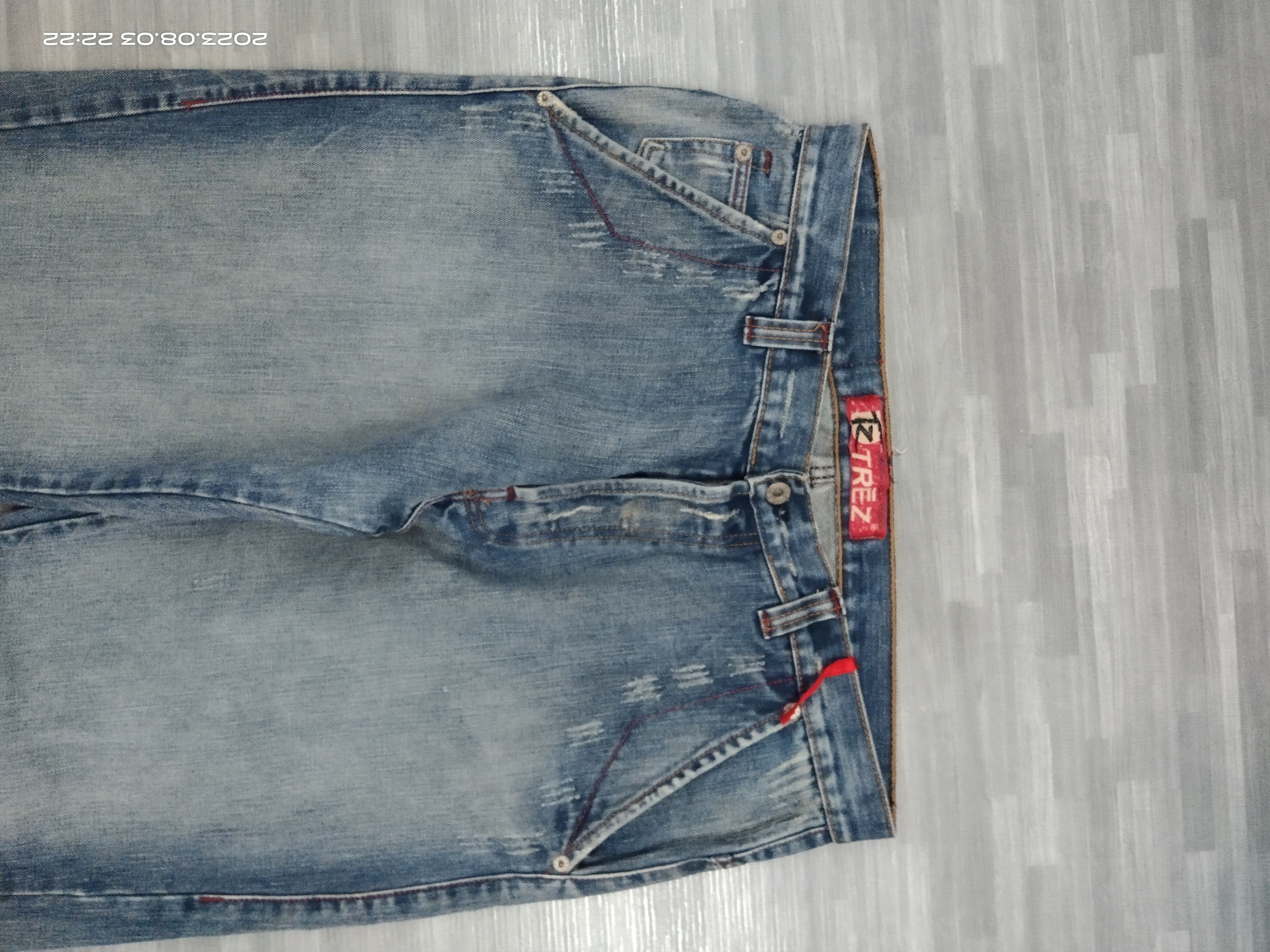 Other TWIST SICK BAGGY TZ TREZ DENIM PANTS Size US 34 / EU 50 - 4 Thumbnail