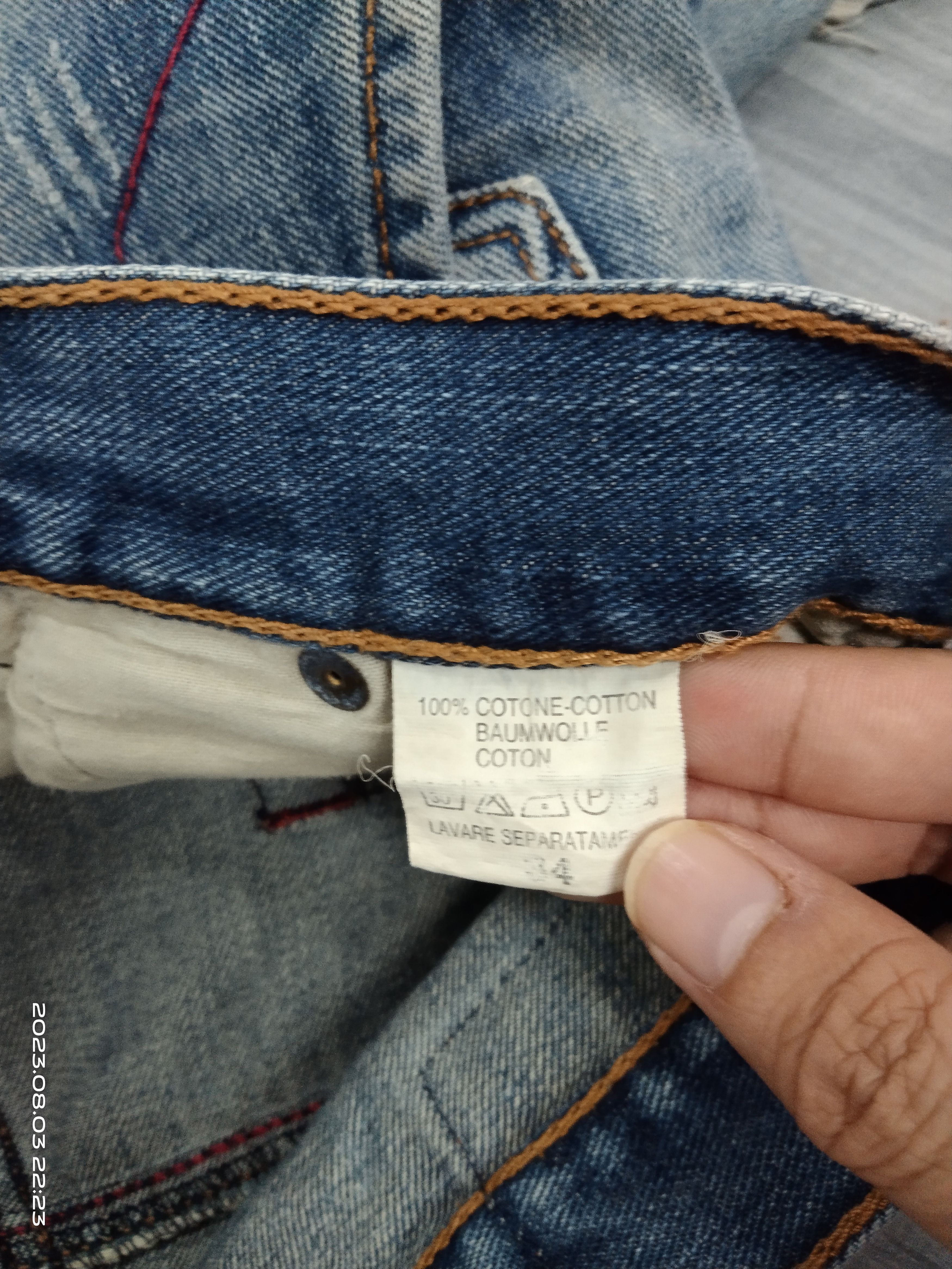Other TWIST SICK BAGGY TZ TREZ DENIM PANTS Size US 34 / EU 50 - 8 Thumbnail