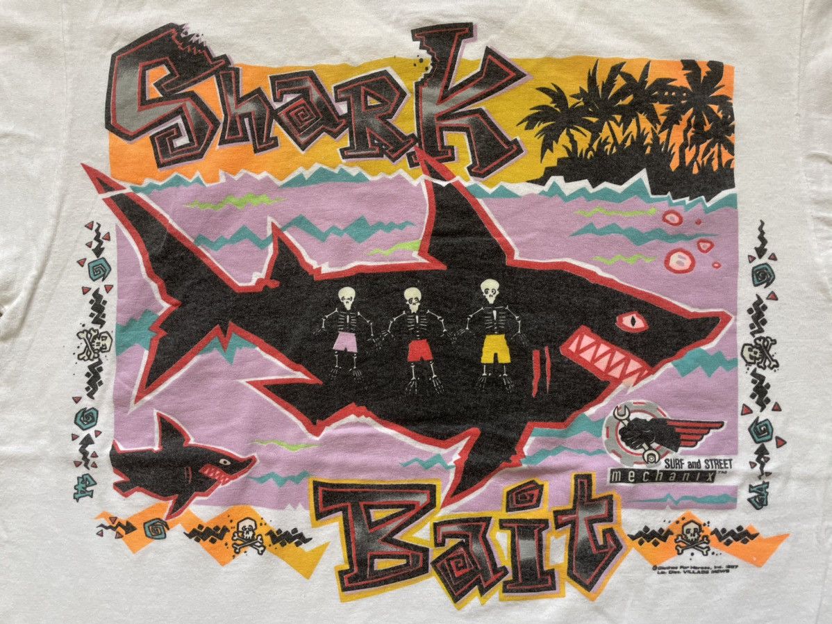 Vintage Vintage SHARK BAIT Surf and Street Mechanix Size US M / EU 48-50 / 2 - 3 Thumbnail
