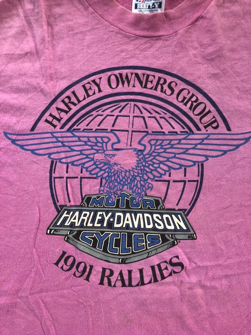 Harley Davidson × Vintage Vintage Harley Davidson Size US XL / EU 56 / 4 - 2 Thumbnail