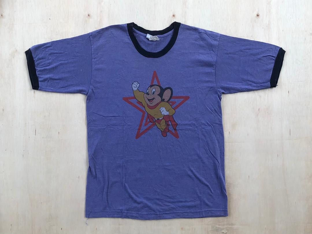 image of Made In USA x Vintage Mighty Mouse in Purple, Men's (Size Medium)