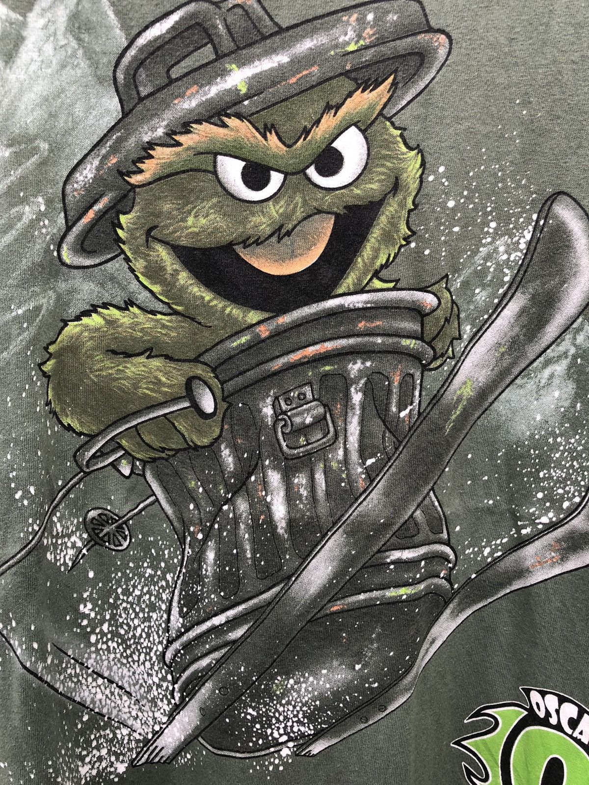 Cartoon Network × Vintage Vintage Oscar The Grouch cartoon series Size US L / EU 52-54 / 3 - 2 Thumbnail
