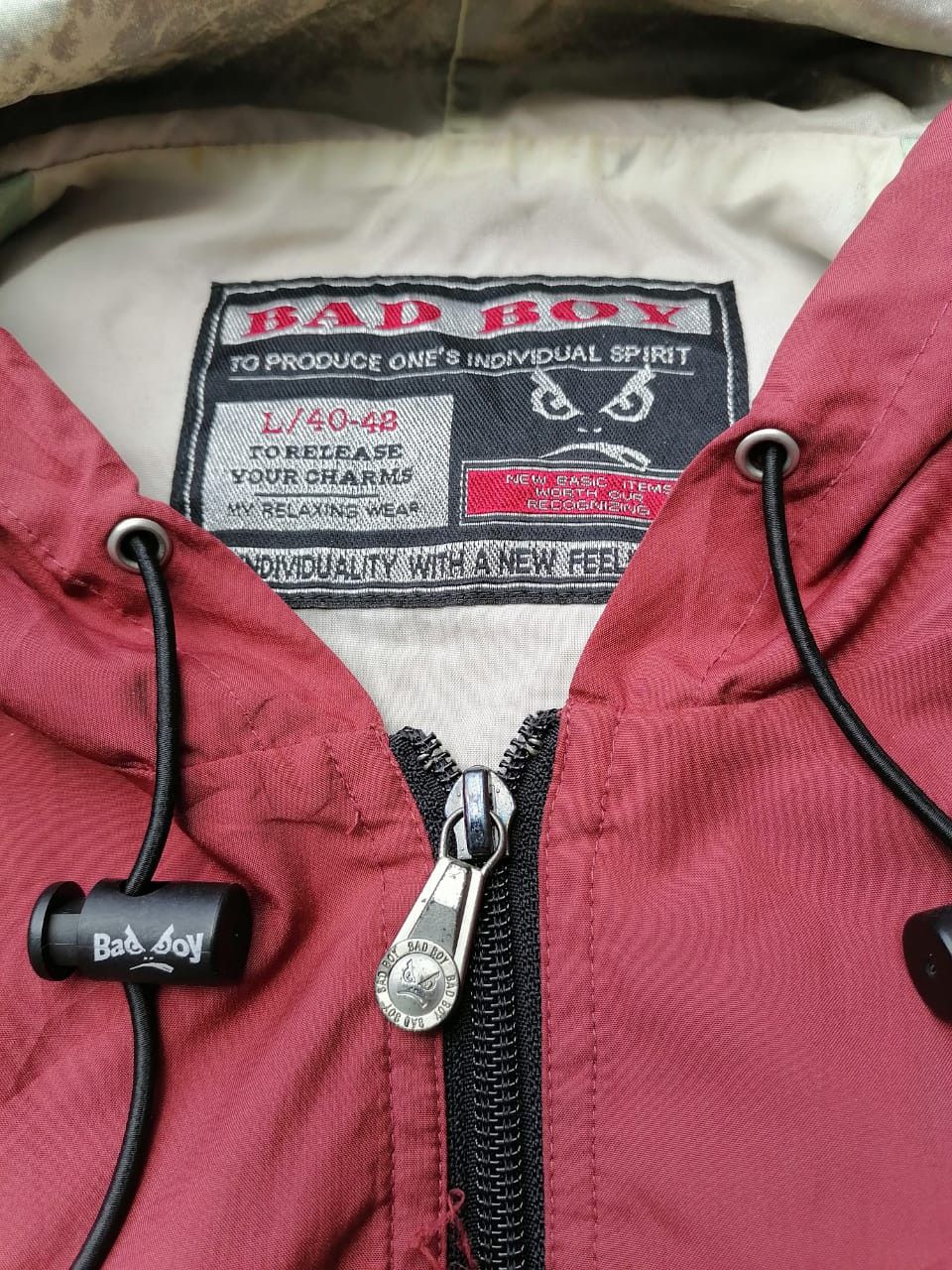 Vintage Bad Boy Reflective Windbreaker Jacket Size US L / EU 52-54 / 3 - 8 Thumbnail