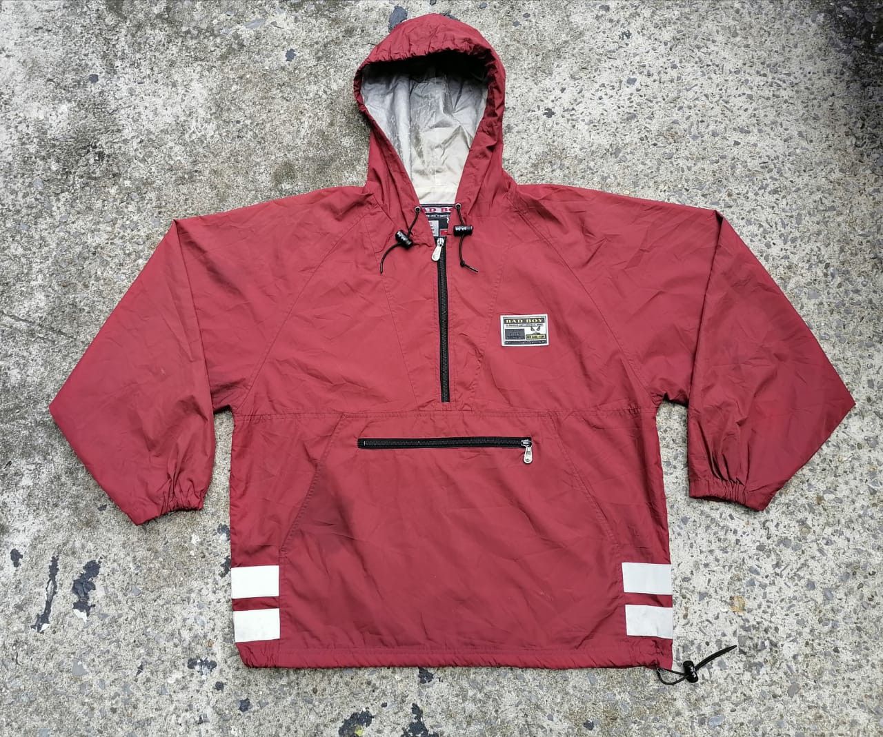 Vintage Bad Boy Reflective Windbreaker Jacket Size US L / EU 52-54 / 3 - 1 Thumbnail