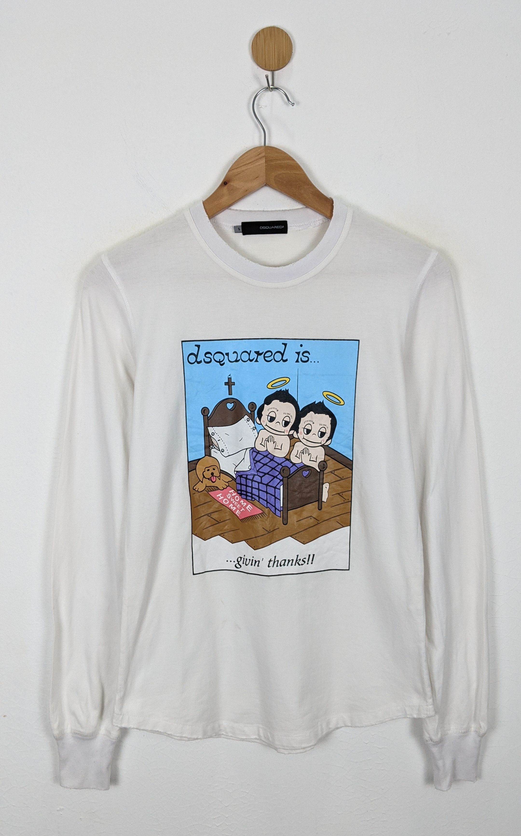 Dsquared2 Dsquared cartoon long sleeve shirt Size US S / EU 44-46 / 1 - 1 Thumbnail