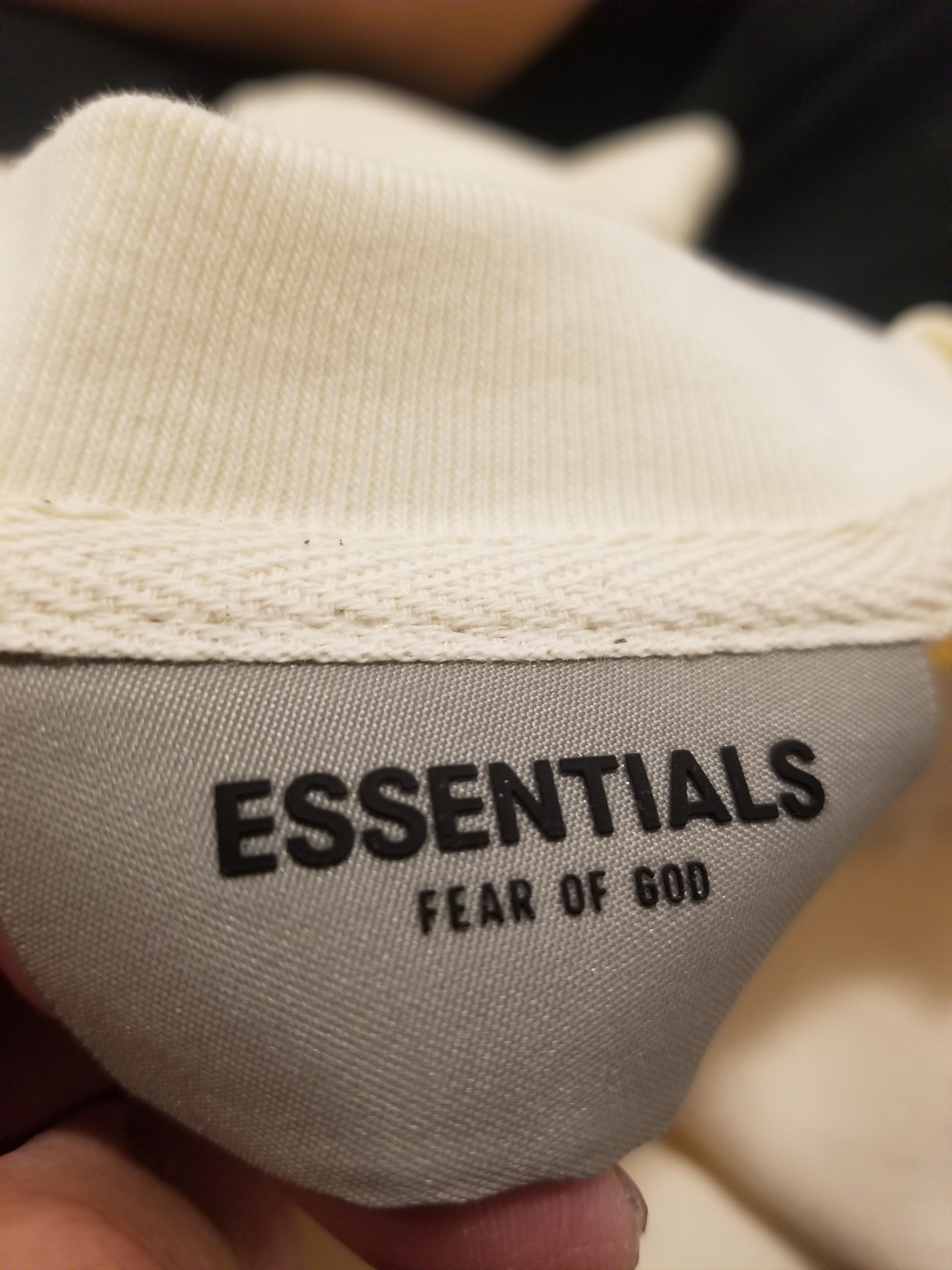Fear of God Fear of god essentials SS21 cream shortsleeve tee Size US S / EU 44-46 / 1 - 3 Thumbnail