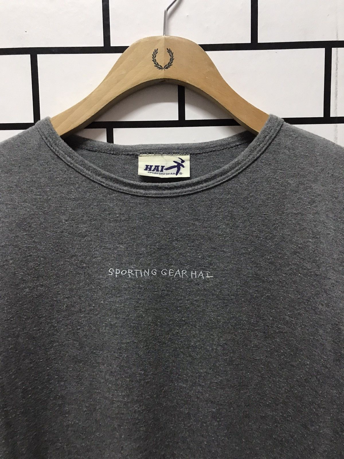 Hai Sporting Gear × Issey Miyake Vintage Hai Sporting Gear Embroidery long sleeve tshirt Size US L / EU 52-54 / 3 - 3 Thumbnail