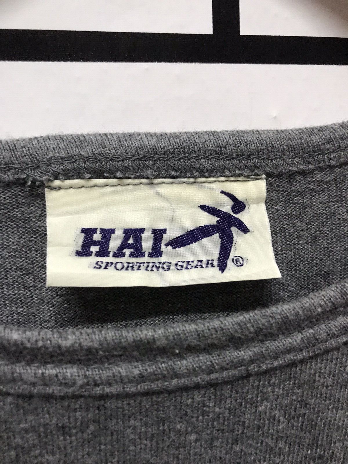 Hai Sporting Gear × Issey Miyake Vintage Hai Sporting Gear Embroidery long sleeve tshirt Size US L / EU 52-54 / 3 - 6 Thumbnail