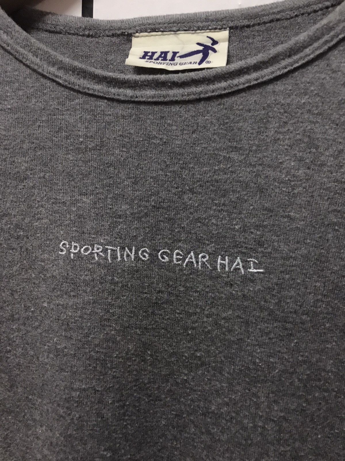 Hai Sporting Gear × Issey Miyake Vintage Hai Sporting Gear Embroidery long sleeve tshirt Size US L / EU 52-54 / 3 - 4 Thumbnail