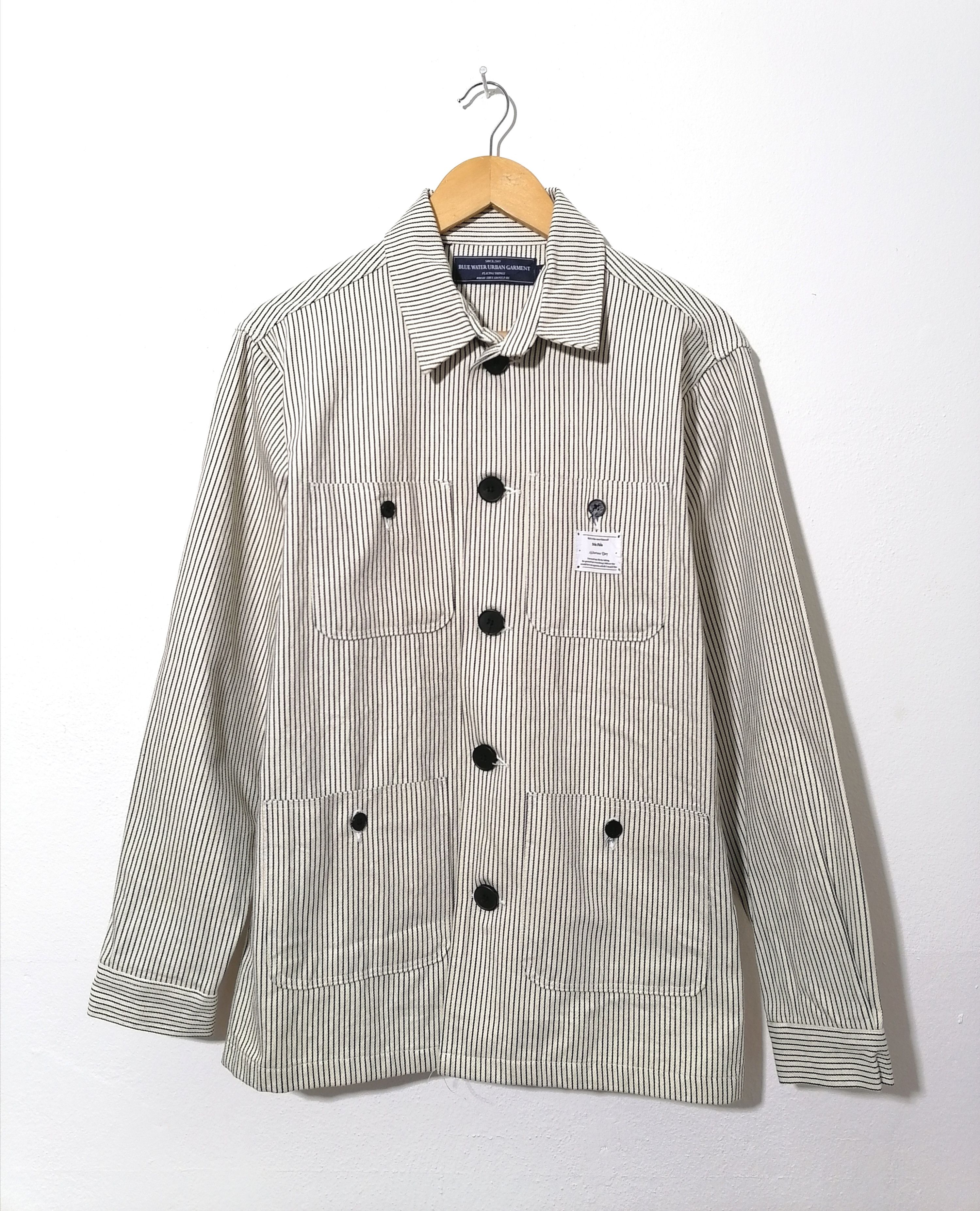 Blue Water Urban Hickory Stripes Jacket