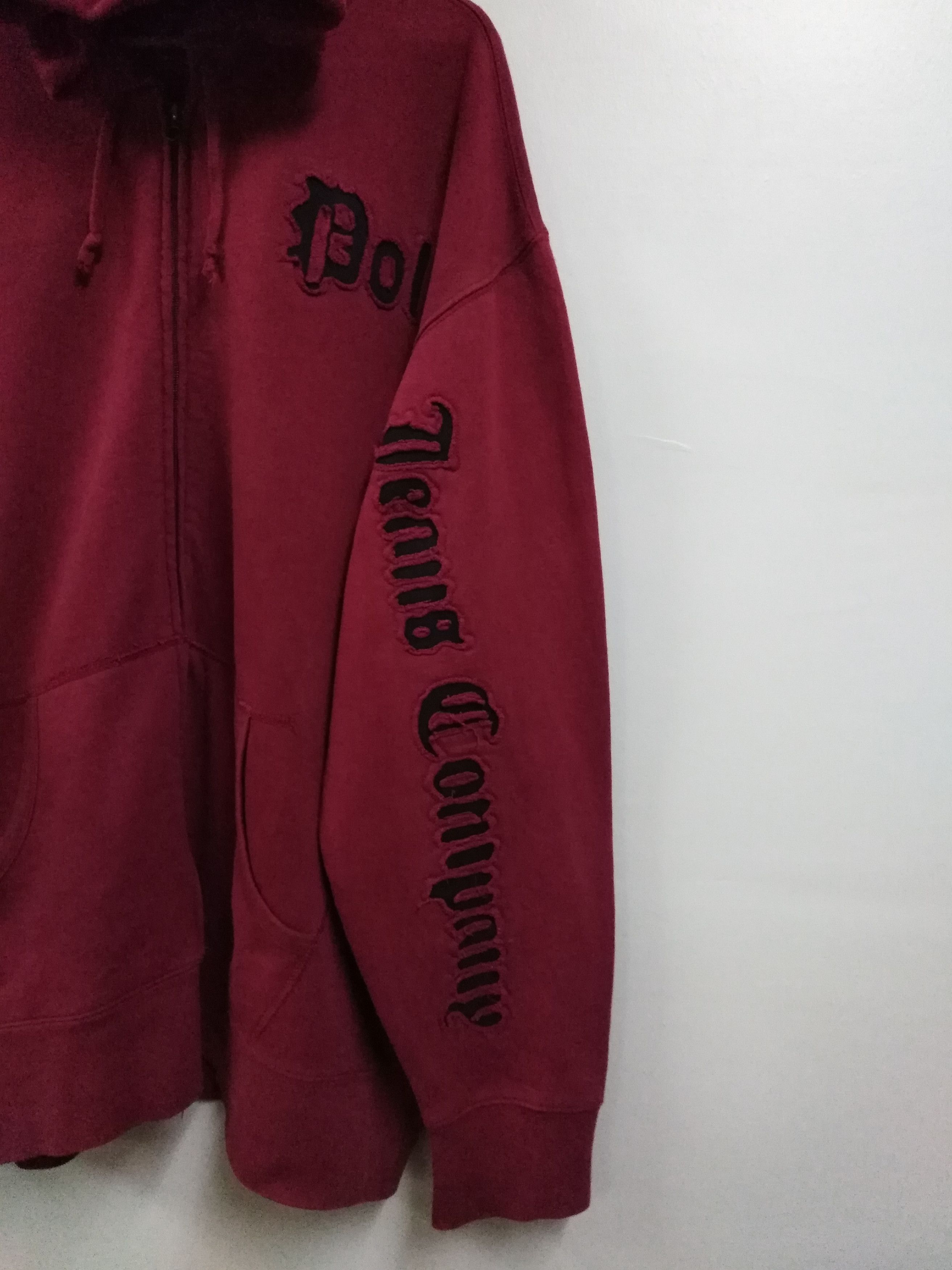 Polo Ralph Lauren OVERSIZED 31.5x33.5 Inches SPELL OUT 'POLO JEANS COMPANY' Size US XXL / EU 58 / 5 - 4 Thumbnail