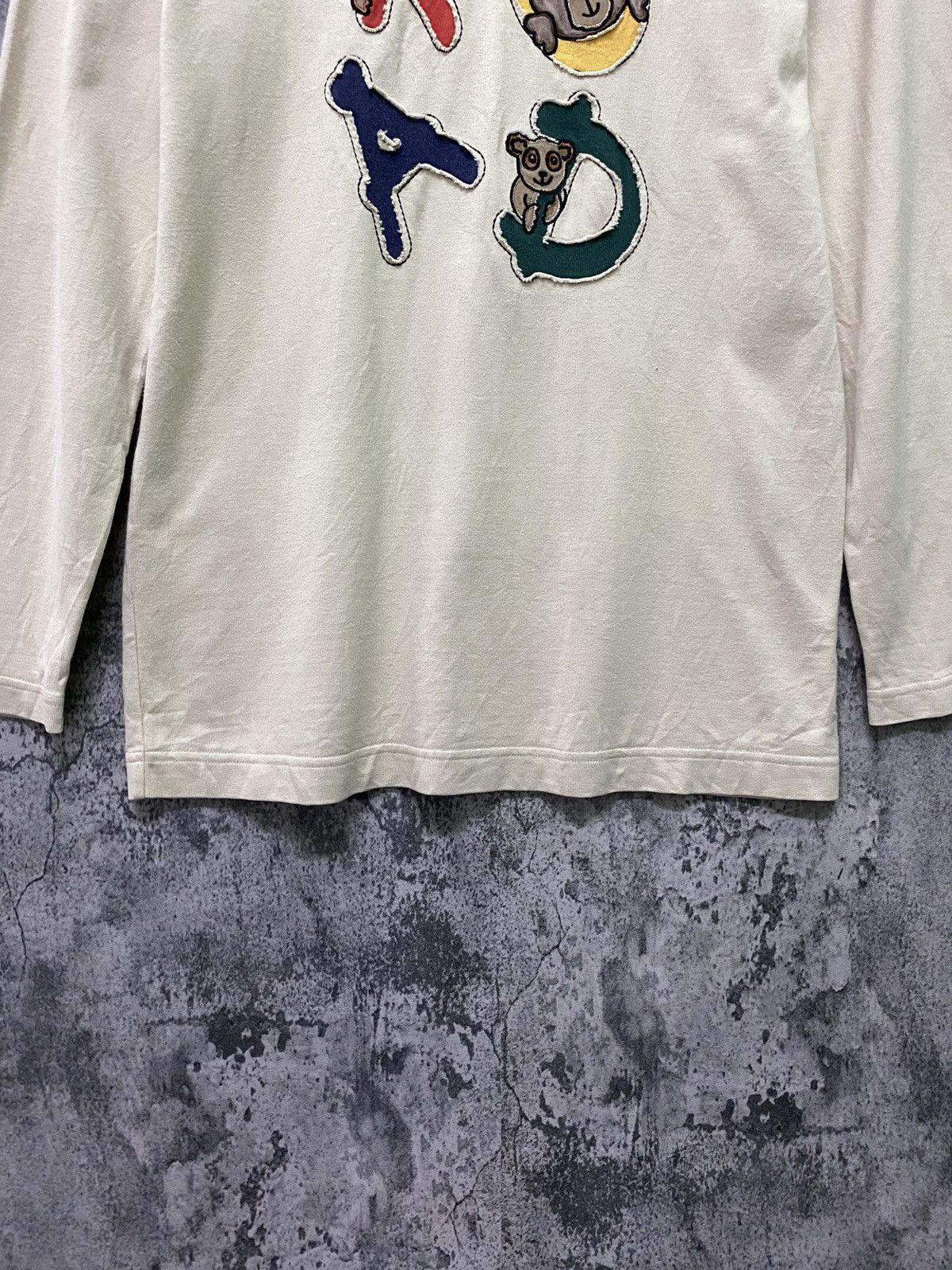 Jean Charles De Castelbajac CASTLEBAJAC Kids Sport Patches Long Slevess Tshirt Size US S / EU 44-46 / 1 - 6 Thumbnail