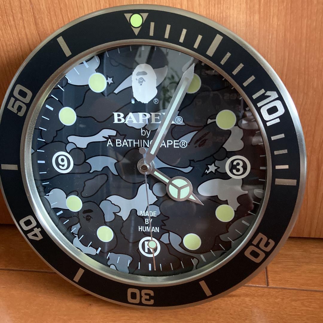 BAPE Busy Works Wall Clock (SS21) Black