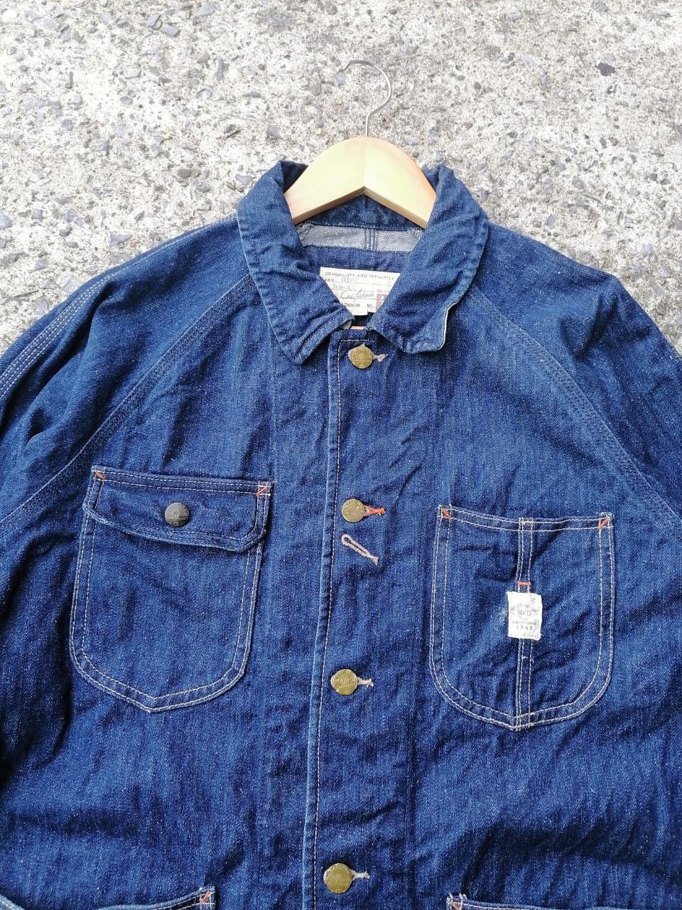 Who A.U. Who A.U. & Usa California Multi Pockets Denim Jacket Size US M / EU 48-50 / 2 - 2 Thumbnail