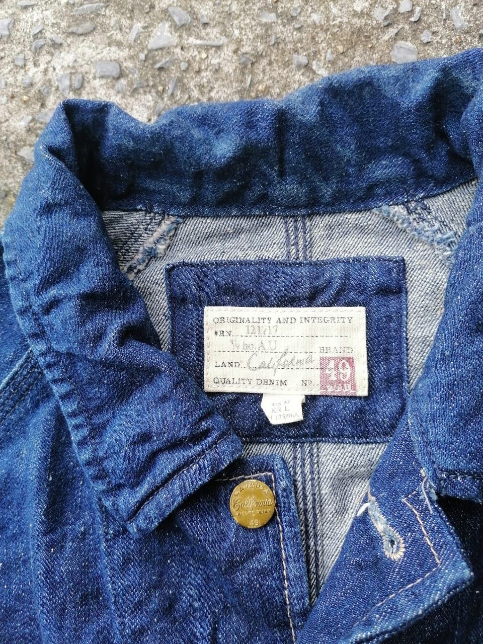 Who A.U. Who A.U. & Usa California Multi Pockets Denim Jacket Size US M / EU 48-50 / 2 - 3 Thumbnail