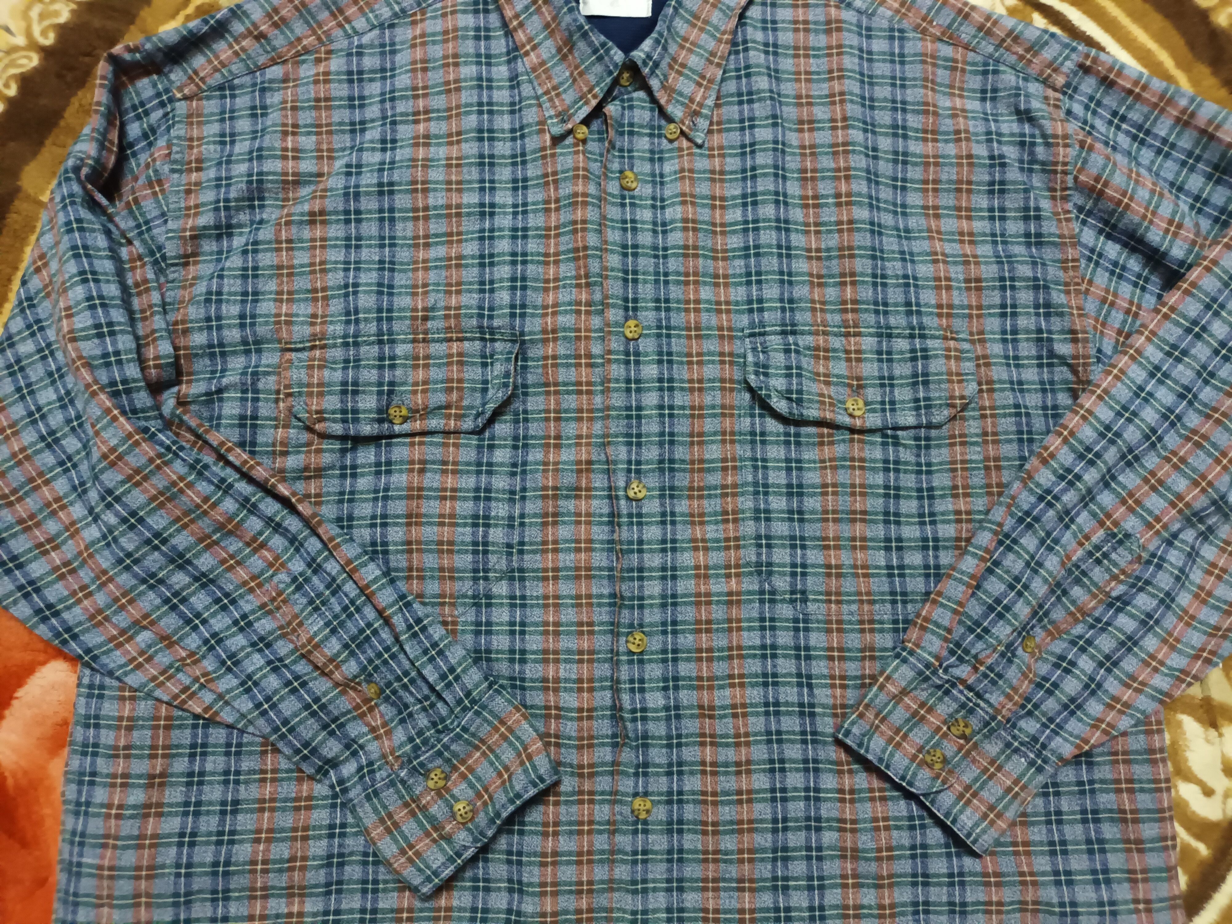 Flannel × Robert Stock 🔥 Robert Stock Flannel 2 Pocket Button Up Size US L / EU 52-54 / 3 - 8 Thumbnail