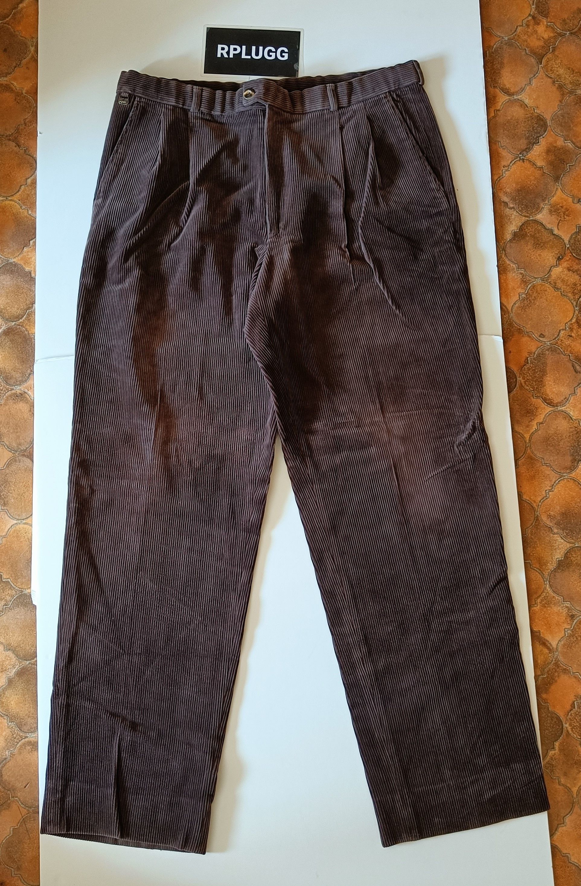Lacoste Lacoste Corduroy Pants Size US 34 / EU 50 - 1 Thumbnail