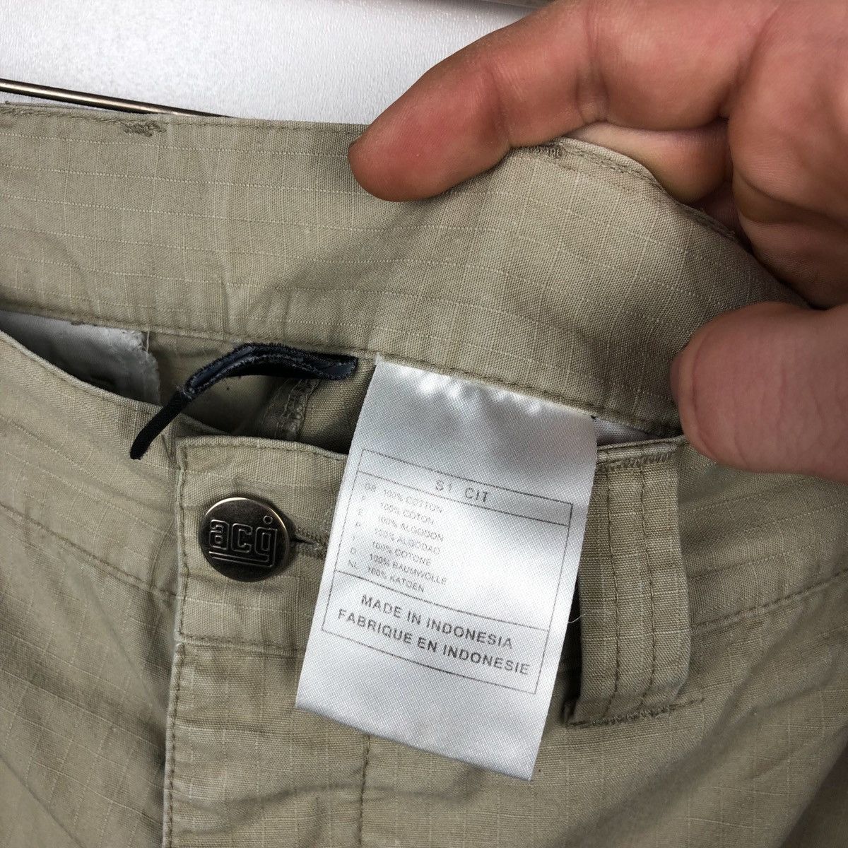 Nike ACG × Vintage Nike ACG Vintage y2k travis shorts cargo military mens 34 M Size US 34 / EU 50 - 6 Thumbnail