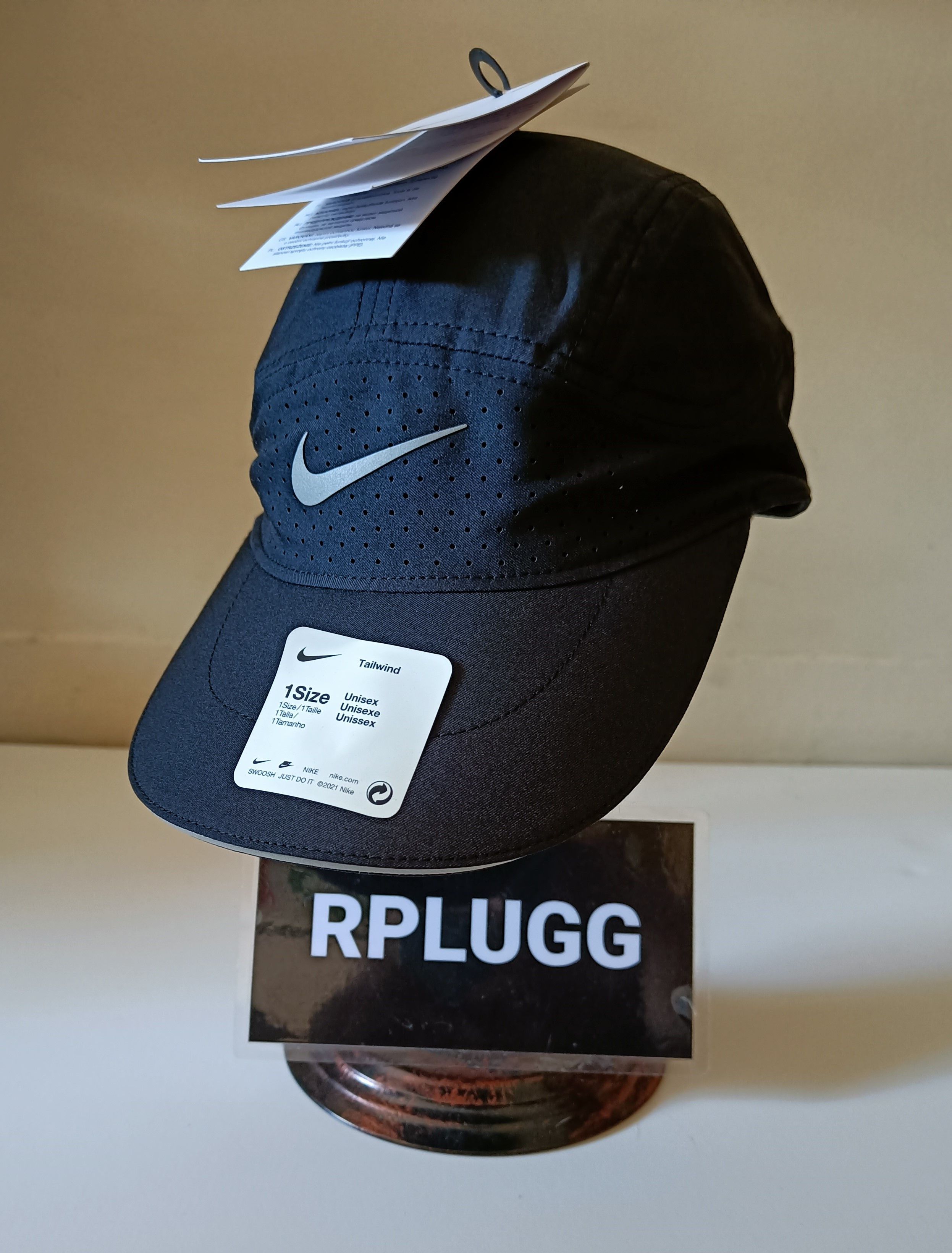 Nike Nike AeroBill Cap Tailwind Hat BV2204-010 Size ONE SIZE - 2 Thumbnail