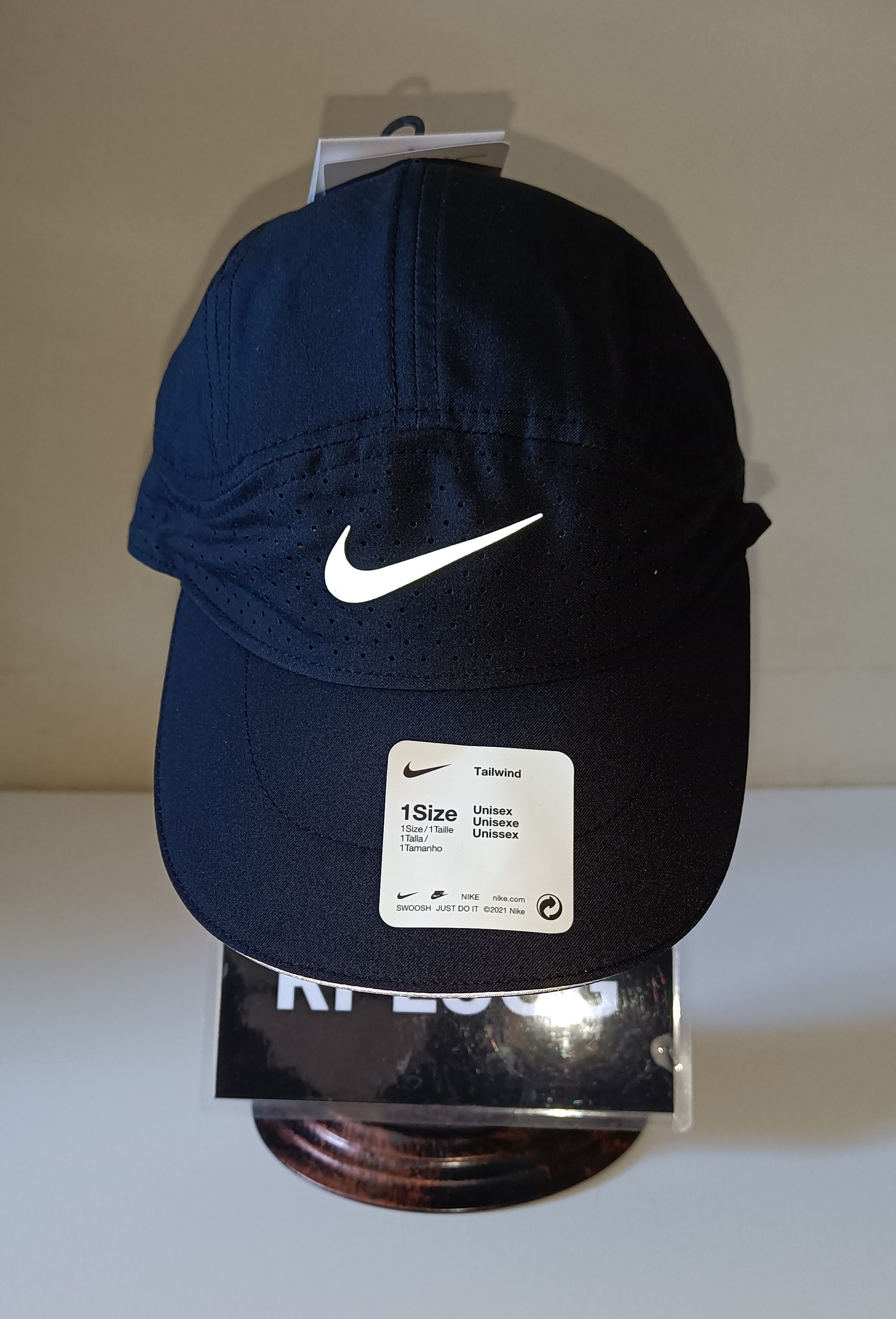 Nike Nike AeroBill Cap Tailwind Hat BV2204-010 Size ONE SIZE - 3 Thumbnail