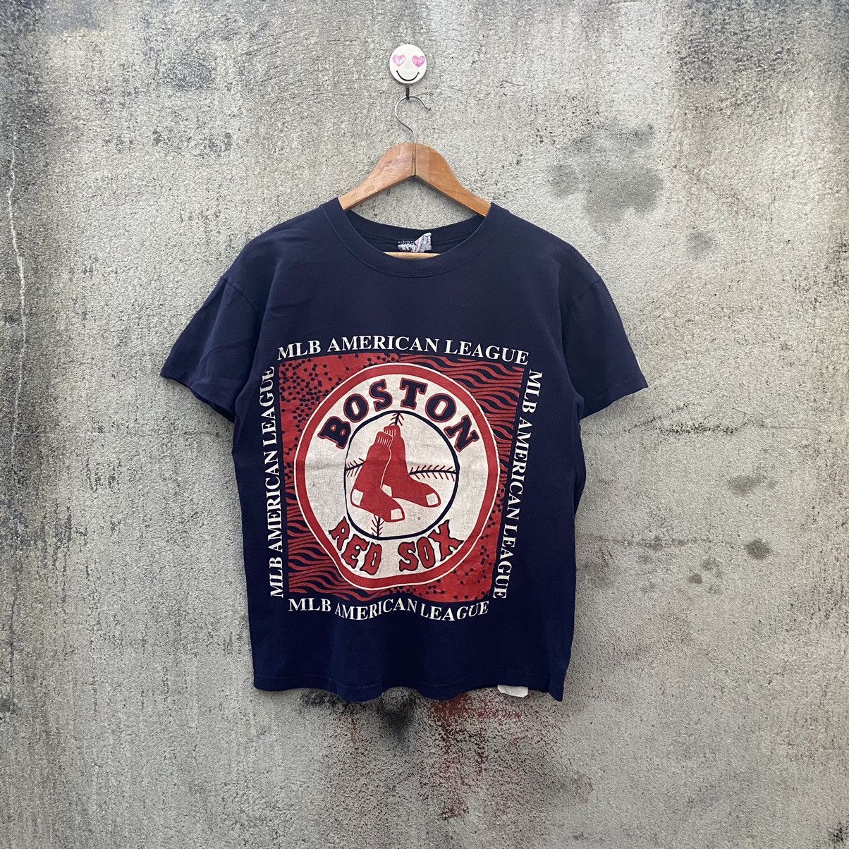 MLB Vintage 90s boston red sox tshirt Size US M / EU 48-50 / 2 - 1 Thumbnail