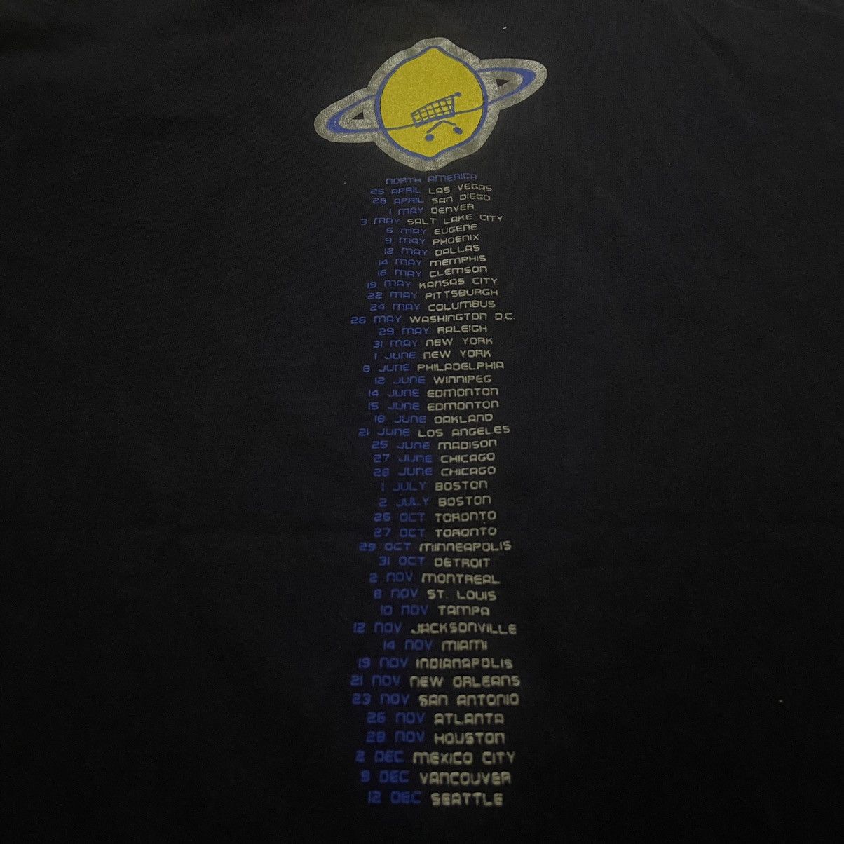 Band Tees Vintage 90s u2 popmart tshirt tour Size US L / EU 52-54 / 3 - 4 Thumbnail