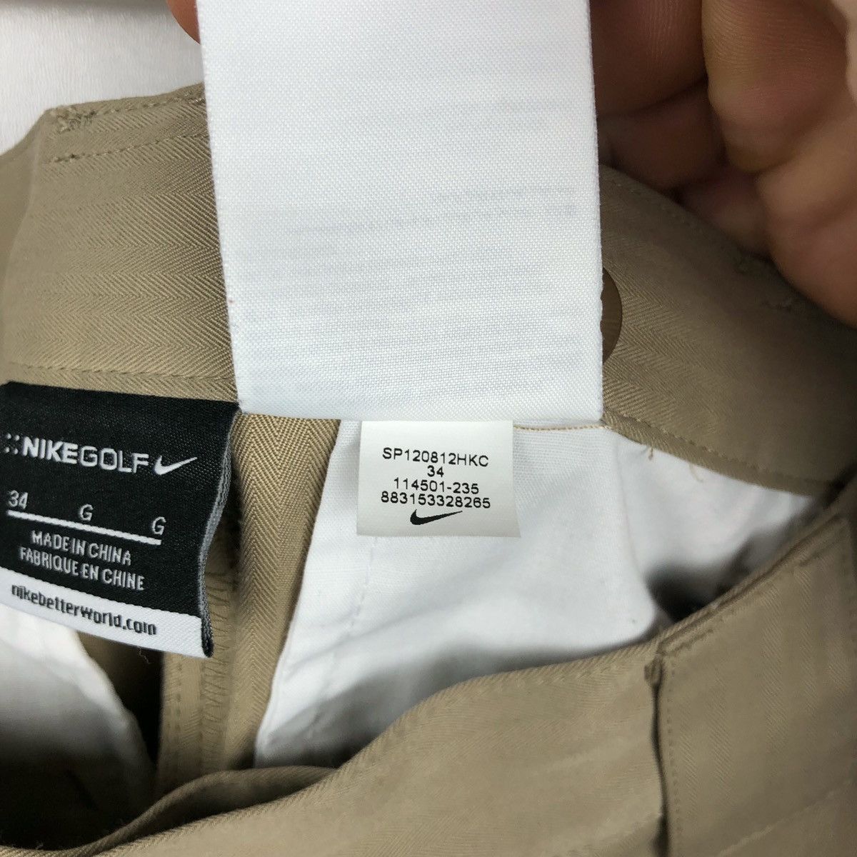 Nike × Vintage Vintage Nike Golf shorts 34 L travis Size US 34 / EU 50 - 9 Thumbnail
