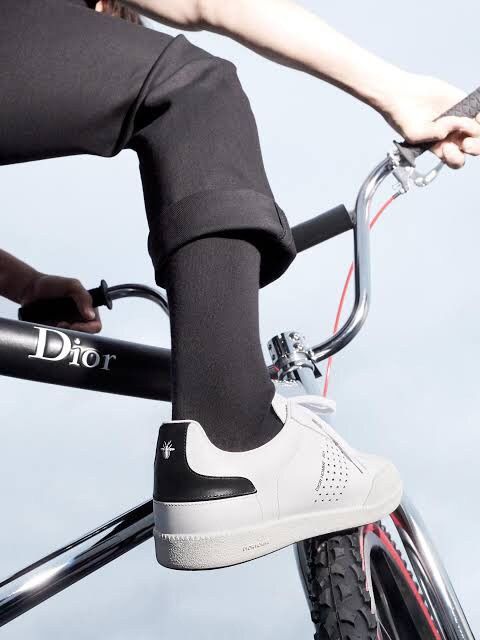 Dior × Hedi Slimane Vintage Dior B01 Homme Trainers Low Sneakers calfskin Size US 7.5 / EU 40-41 - 5 Thumbnail