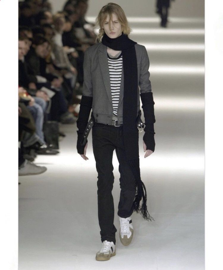 Dior × Hedi Slimane Vintage Dior B01 Homme Trainers Low Sneakers calfskin Size US 7.5 / EU 40-41 - 4 Thumbnail