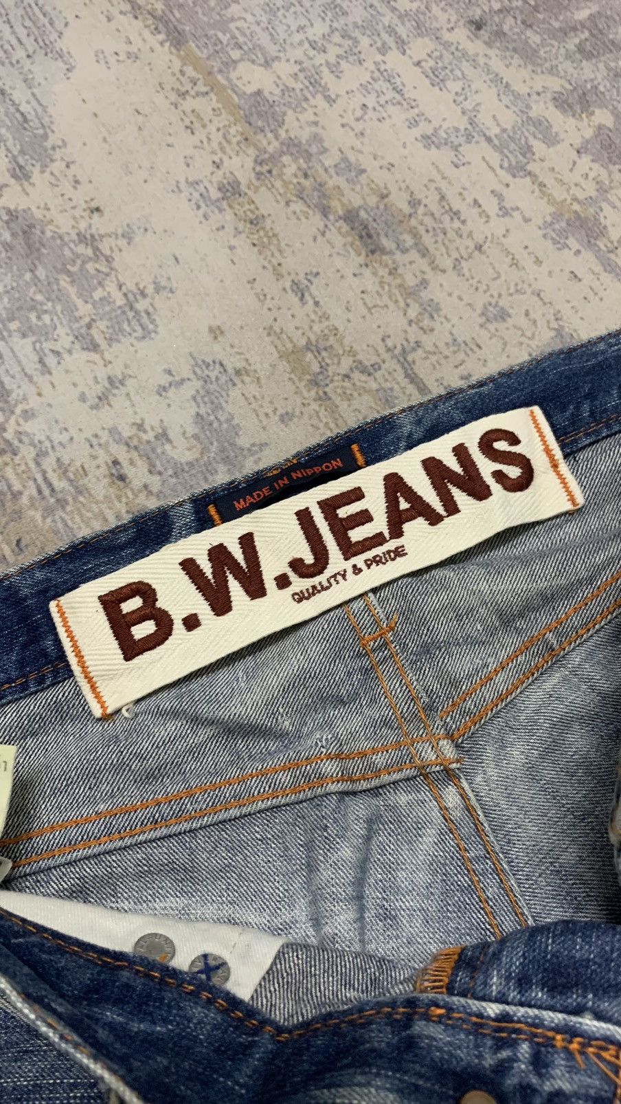 Hysteric Glamour Flare Japanese Blue Way Mud Max Style Jeans 31x33.5 Size US 31 - 12 Thumbnail