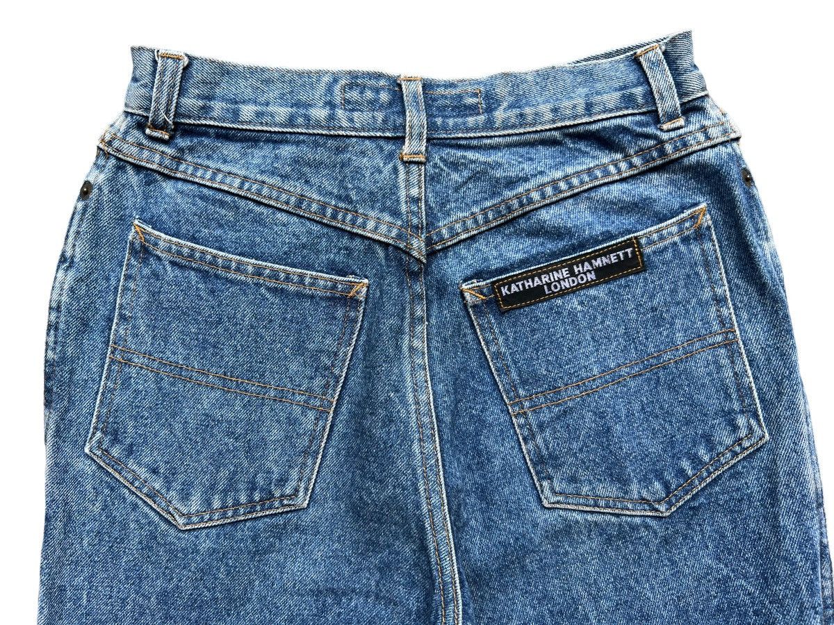 Designer × Katharine Hamnett London Vintage Katharine Hamnett Denim Jeans 25x27.5 Size 25" / US 0 / IT 36 - 5 Thumbnail