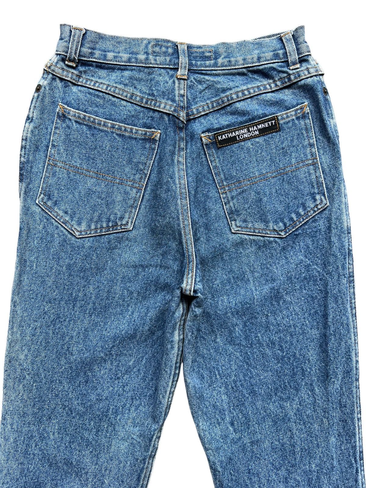 Designer × Katharine Hamnett London Vintage Katharine Hamnett Denim Jeans 25x27.5 Size 25" / US 0 / IT 36 - 4 Thumbnail