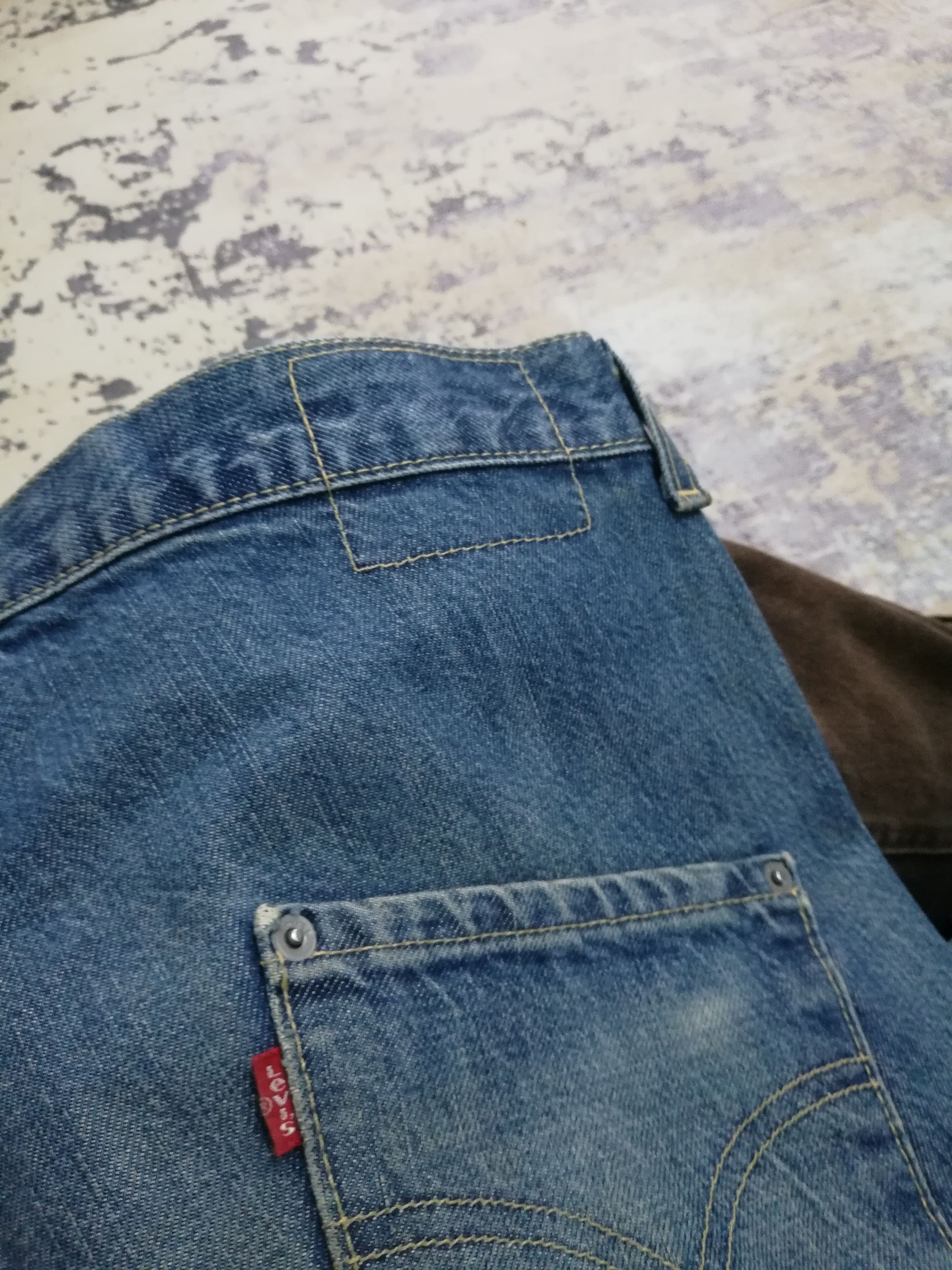 Levi's VTG Levi's Engineered Jeans Twisted Seam Denim Pants 32x28.5 Size US 32 / EU 48 - 8 Thumbnail