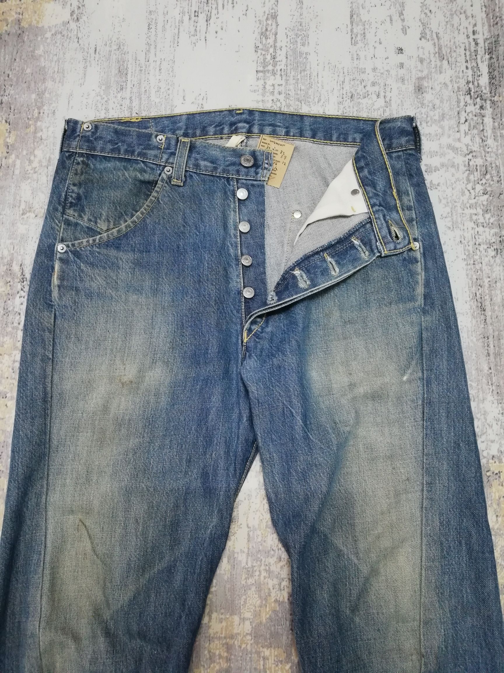 Levi's VTG Levi's Engineered Jeans Twisted Seam Denim Pants 32x28.5 Size US 32 / EU 48 - 6 Thumbnail
