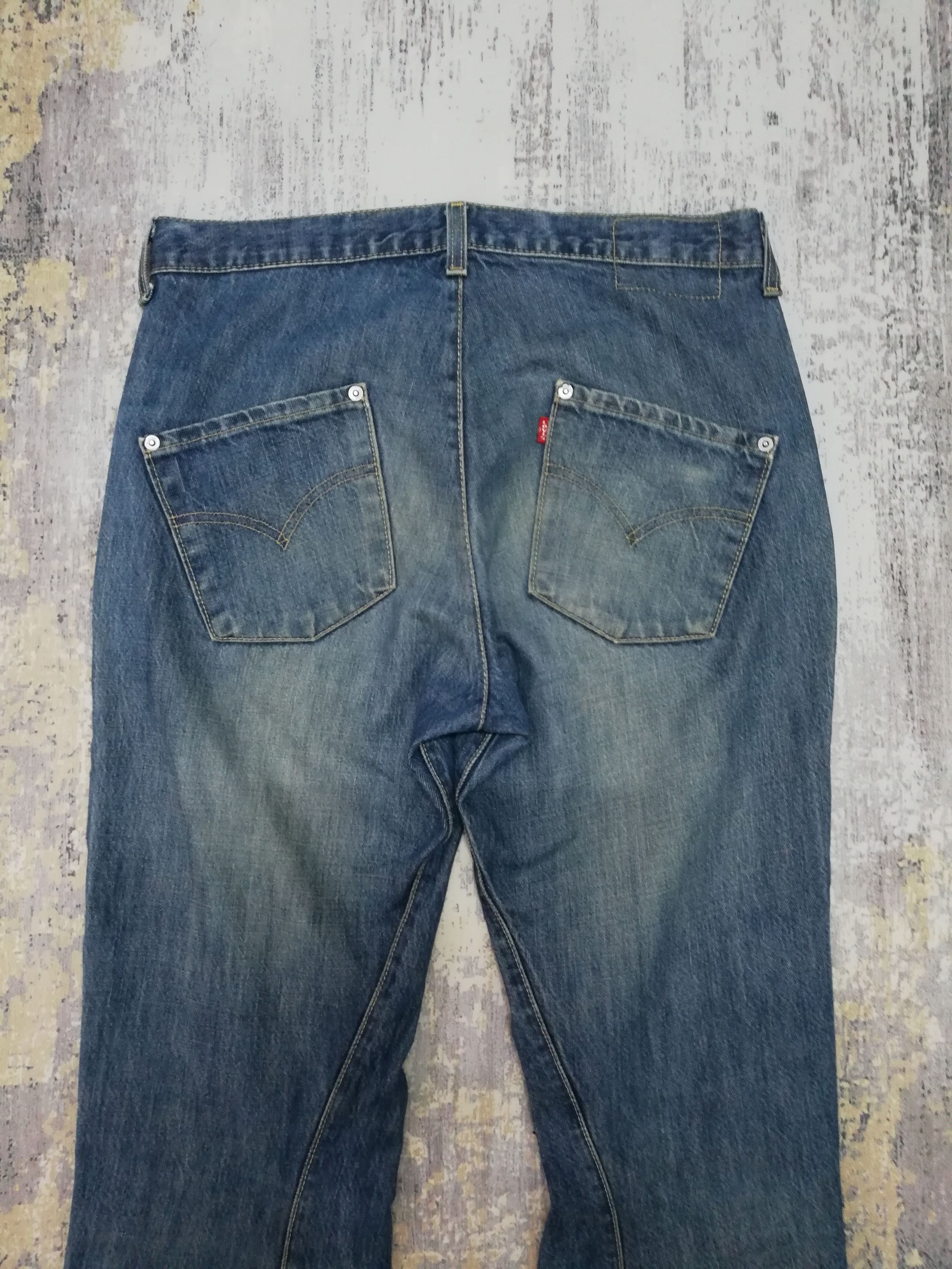 Levi's VTG Levi's Engineered Jeans Twisted Seam Denim Pants 32x28.5 Size US 32 / EU 48 - 5 Thumbnail