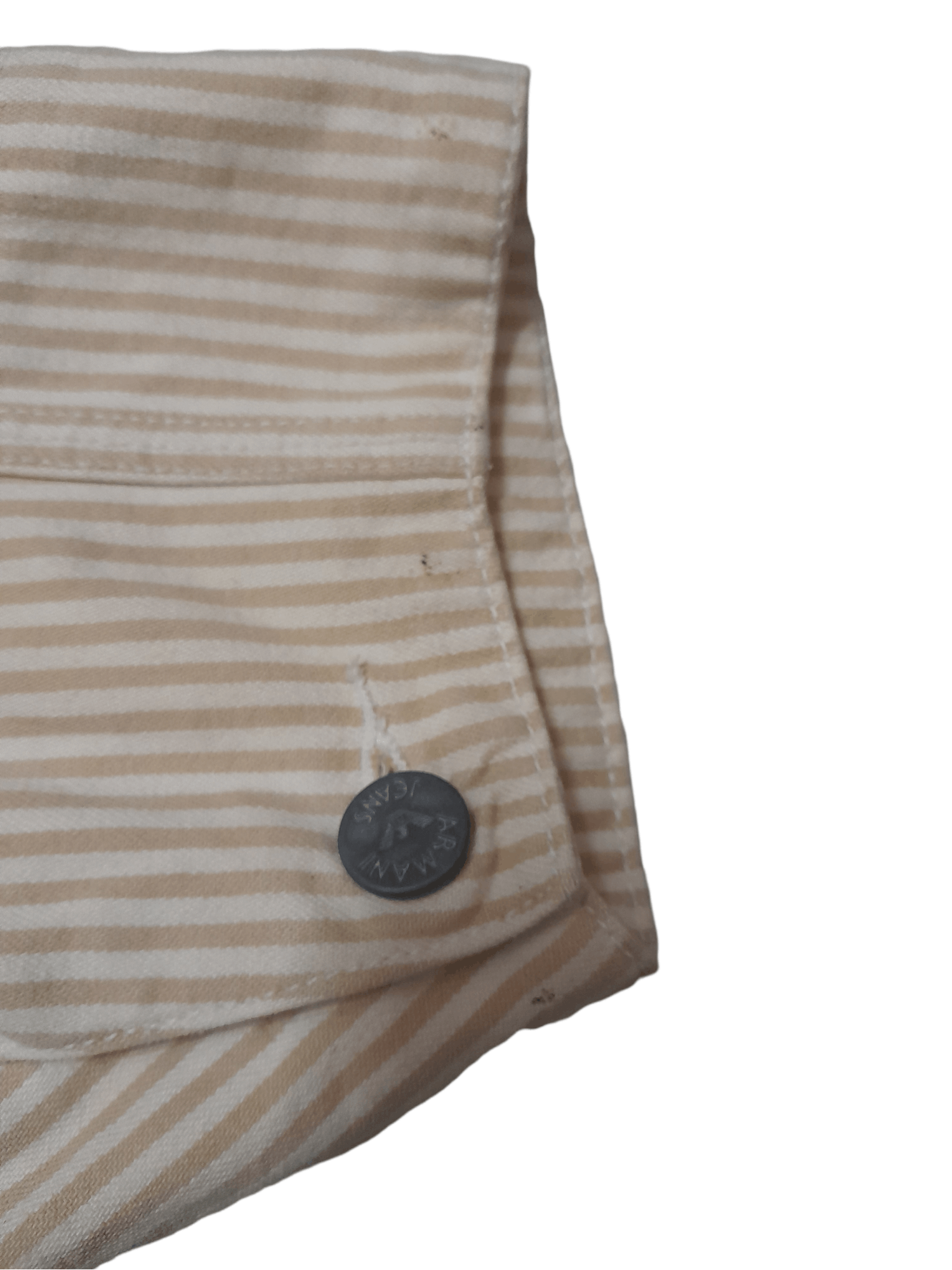 Armani 90s Armani Hickory Stripe Chore Jacket (E315) Size US L / EU 52-54 / 3 - 11 Thumbnail